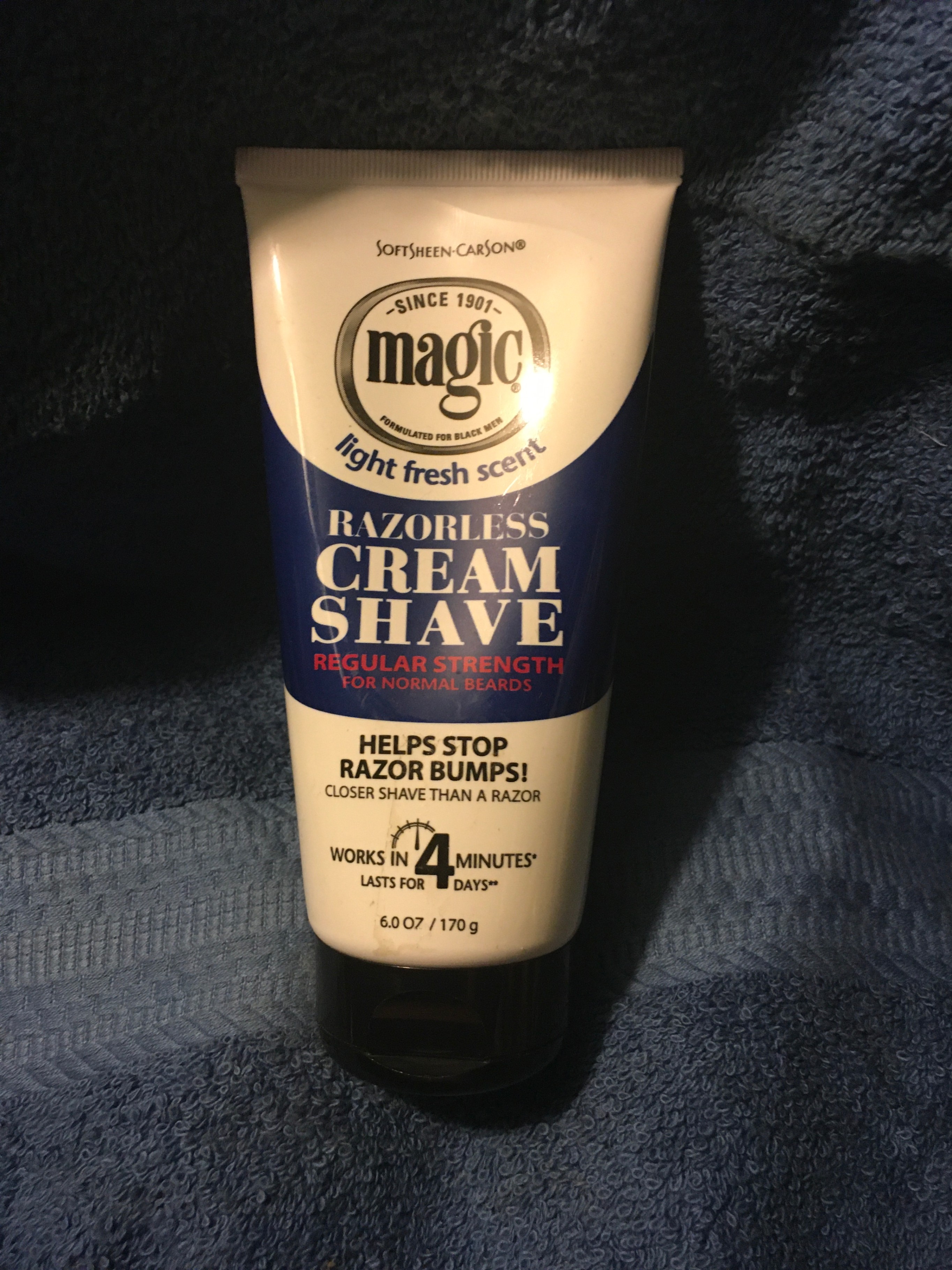 Magic Razorless Cream Shave - Regular Strength