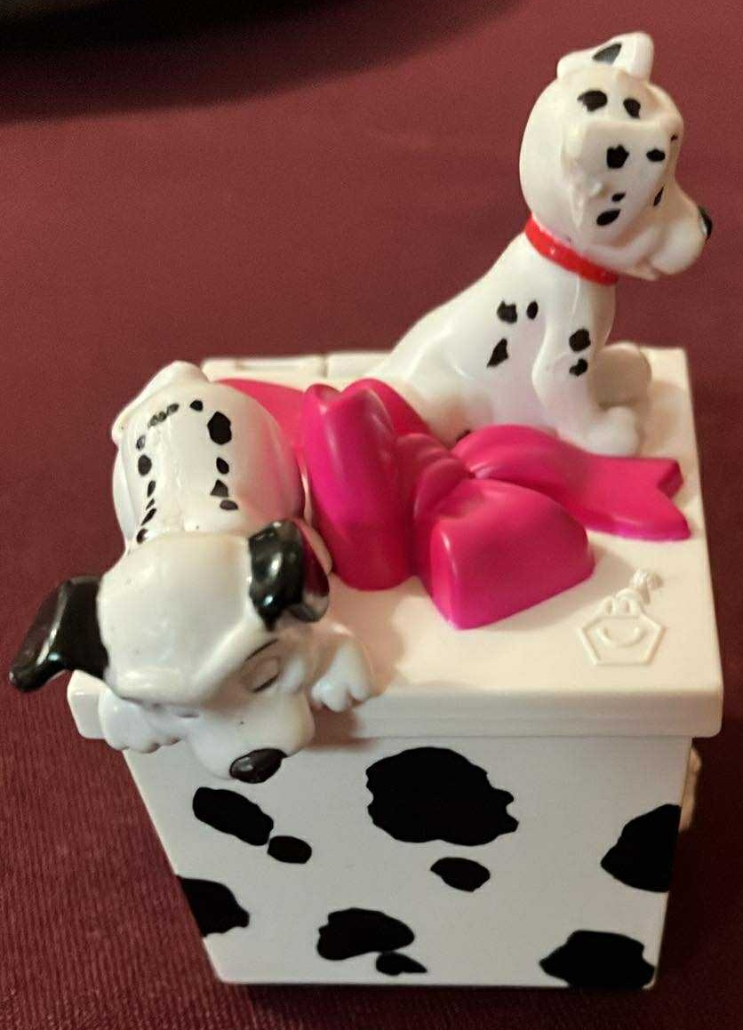 Vintage McDonald 101 Dalmatians Happy Birthday Train Toy