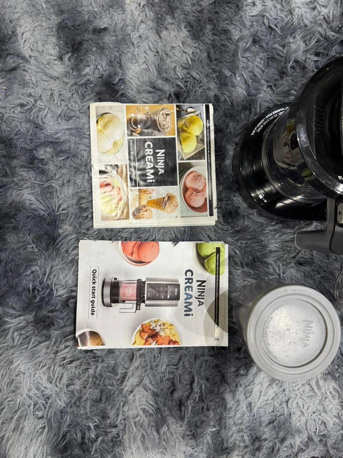 Ninja CREAMi Ice Cream Maker (NC301C) like-new condition. image indicator(3)