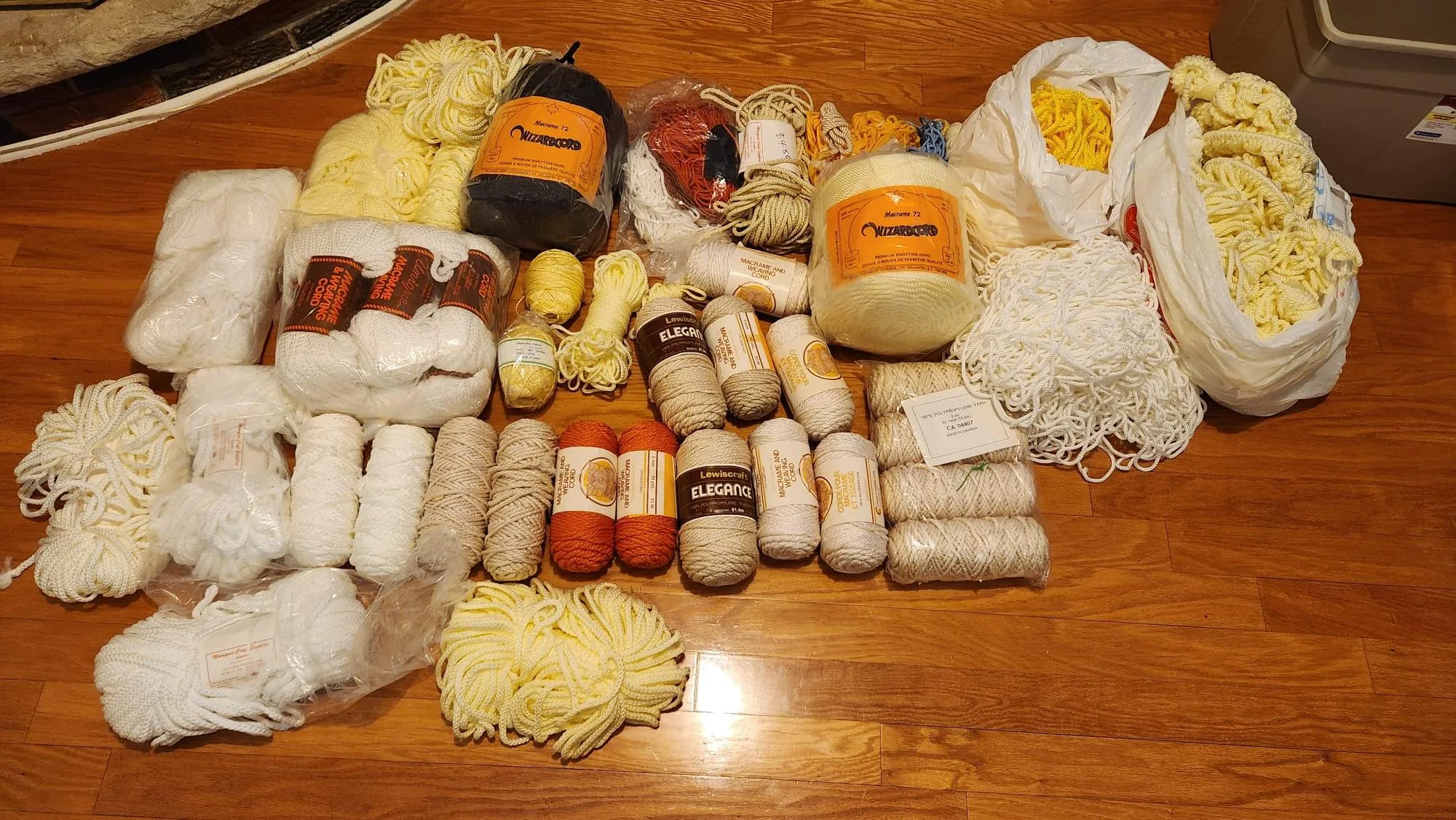 Assorted Macrame premium knotting cord