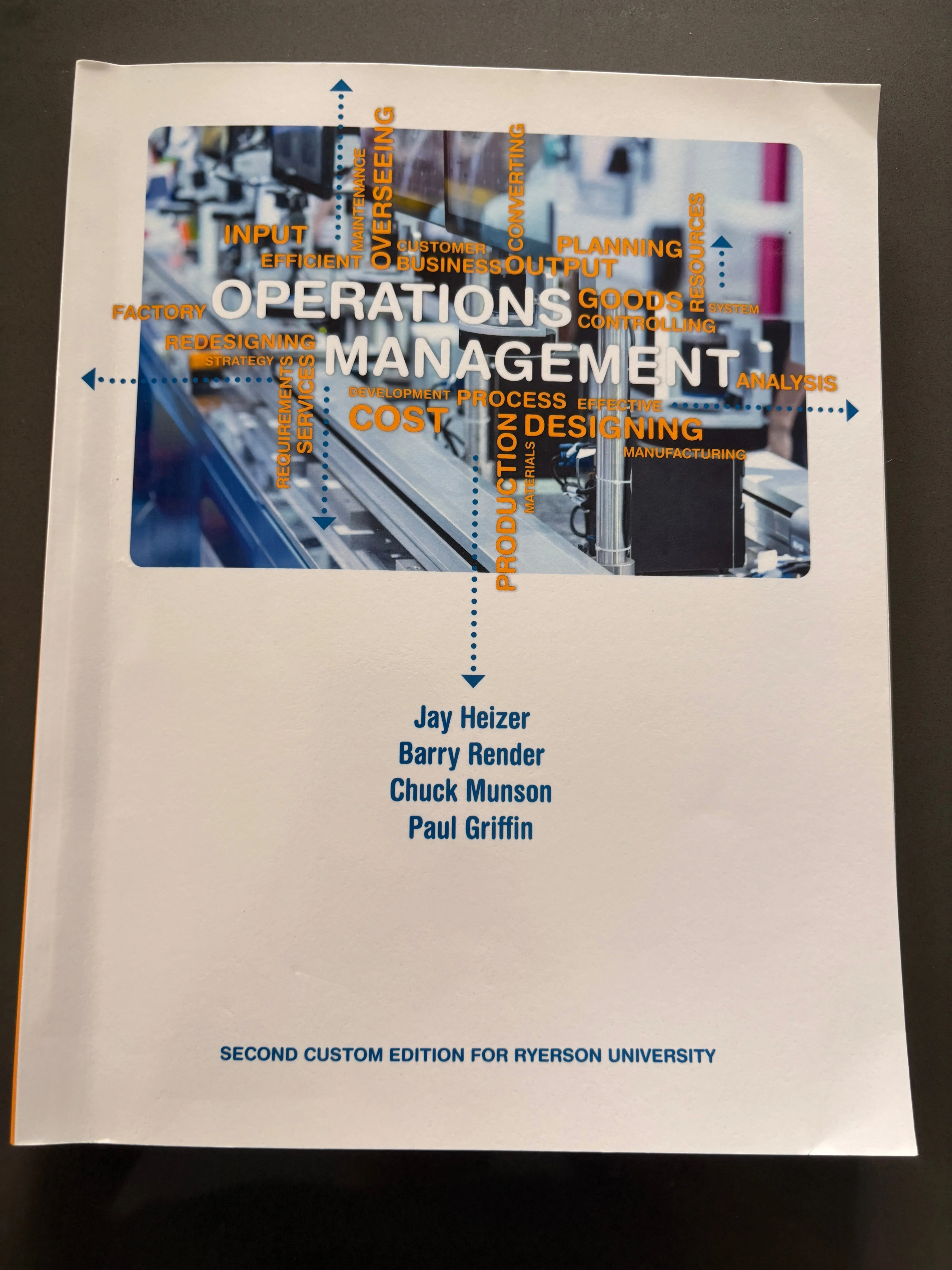 GMS401: Operations Management (Custom TMU Edition)