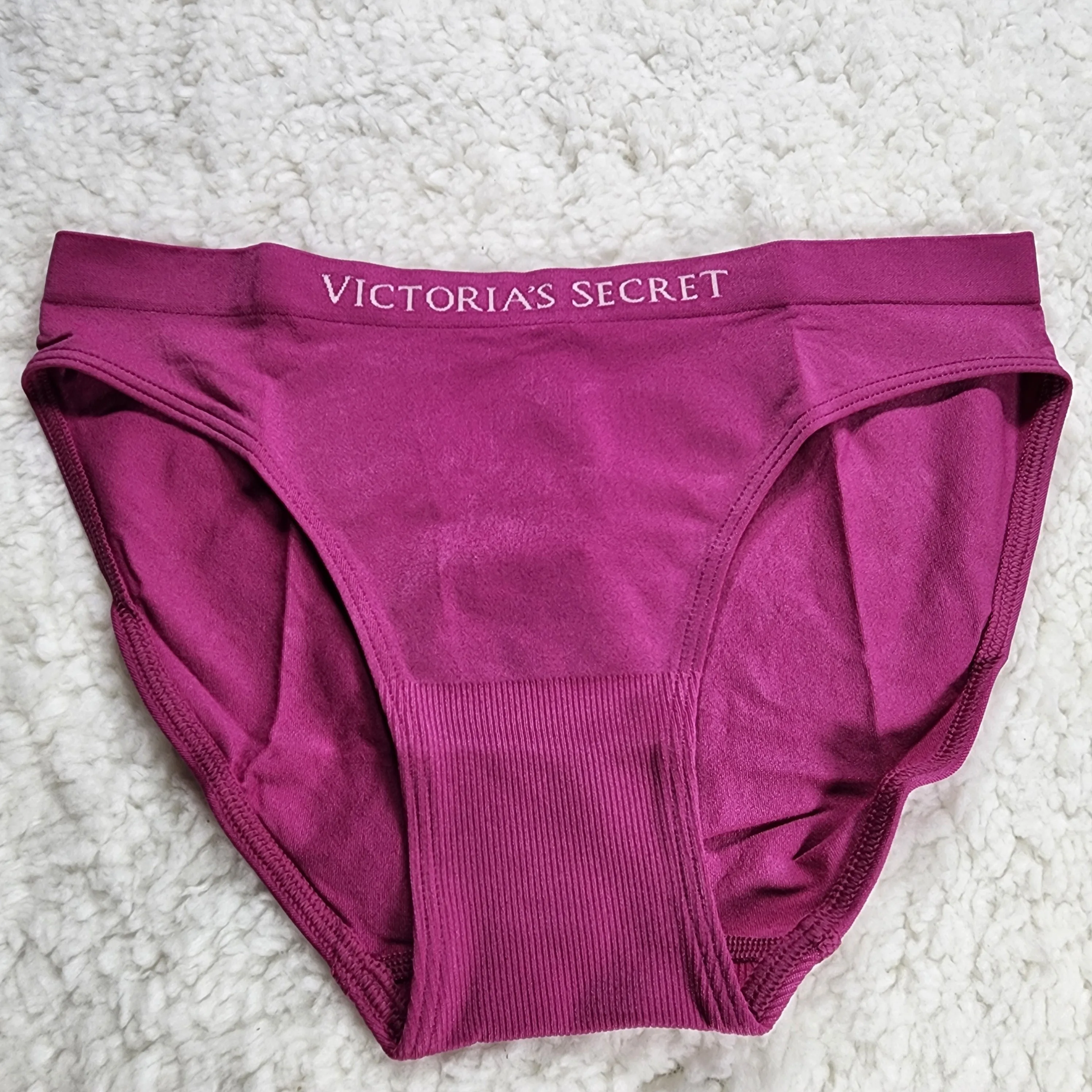 Lot of 3 Pink Victoria's Secret Panties, Size S, NEW WITH TAGS image indicator(5)