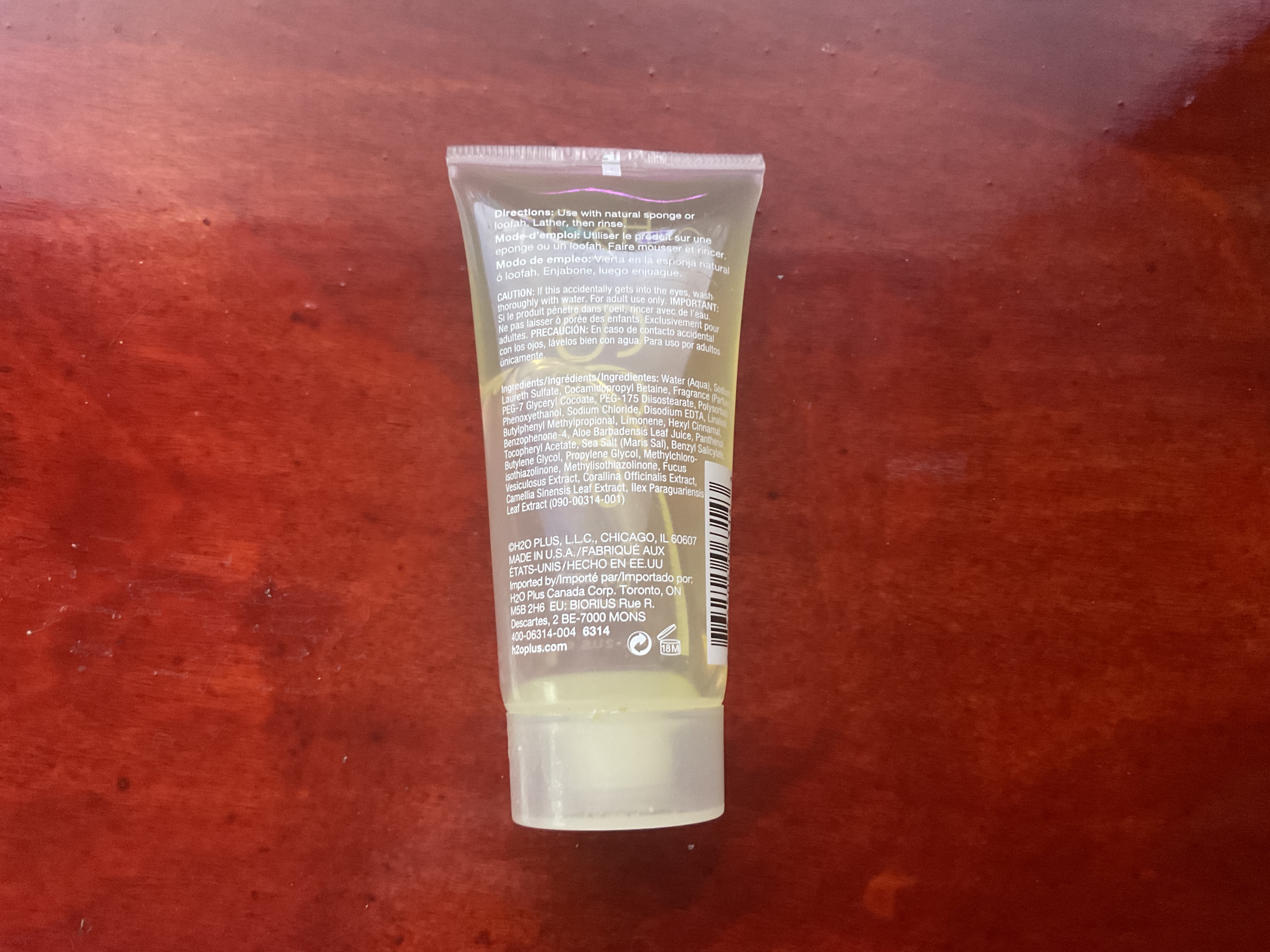 H2O+ Spa Sea Salt Body Wash 60ml - photo 2