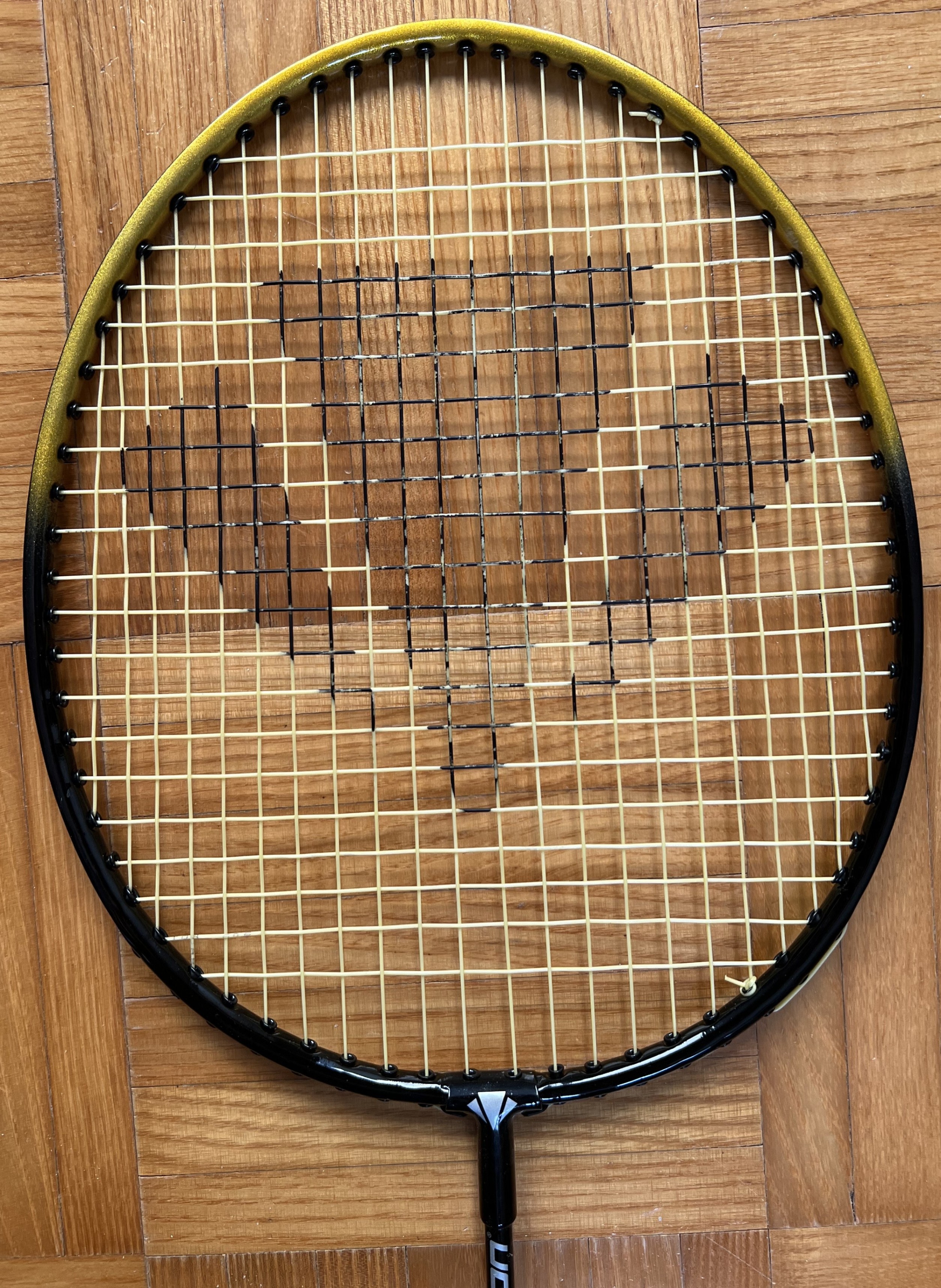 Carlton Smash Badminton Racquet Black and Gold - photo 2
