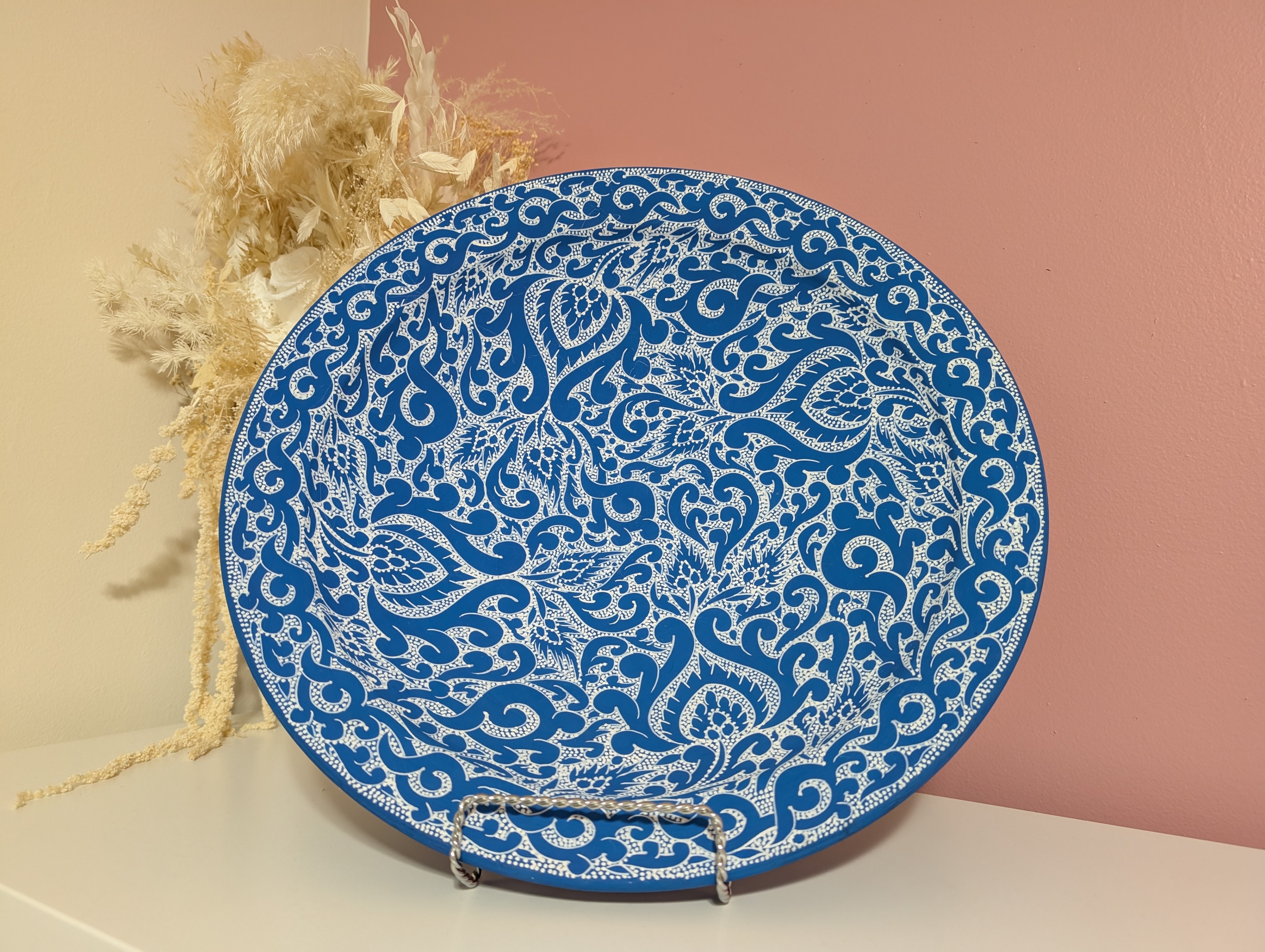 Handcrafted Decorative Plate/Bowl (Made in Morocco)