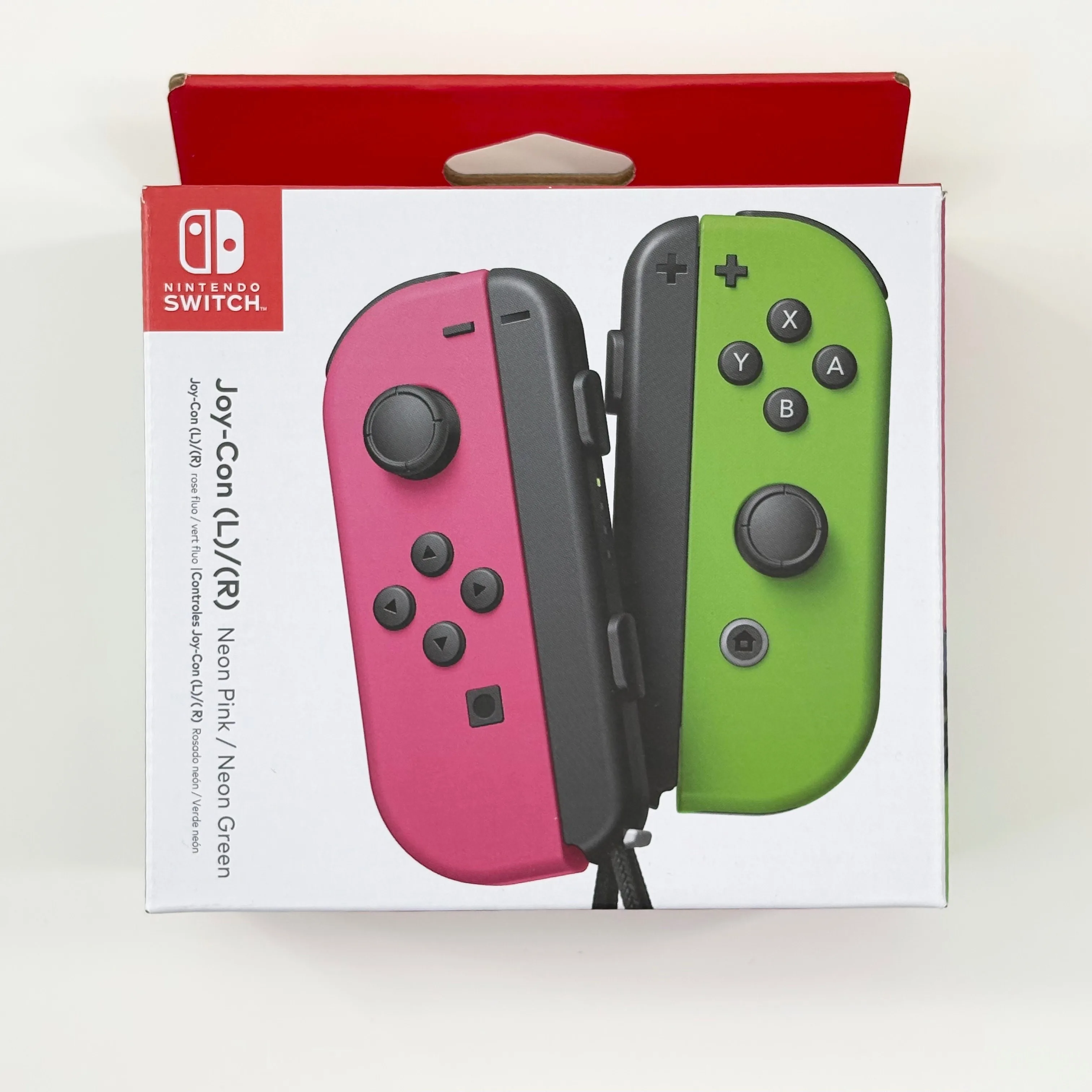 Sealed Nintendo Switch Joy-Con (L)/(R) Neon Pink/Neon Green