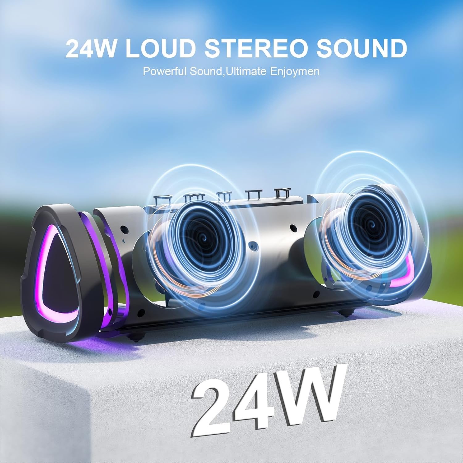 Vanzon V40 Portable Wireless Bluetooth Speaker - photo 2