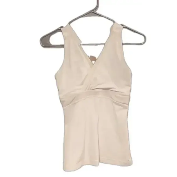 Lululemon White Tank Top - Size 6