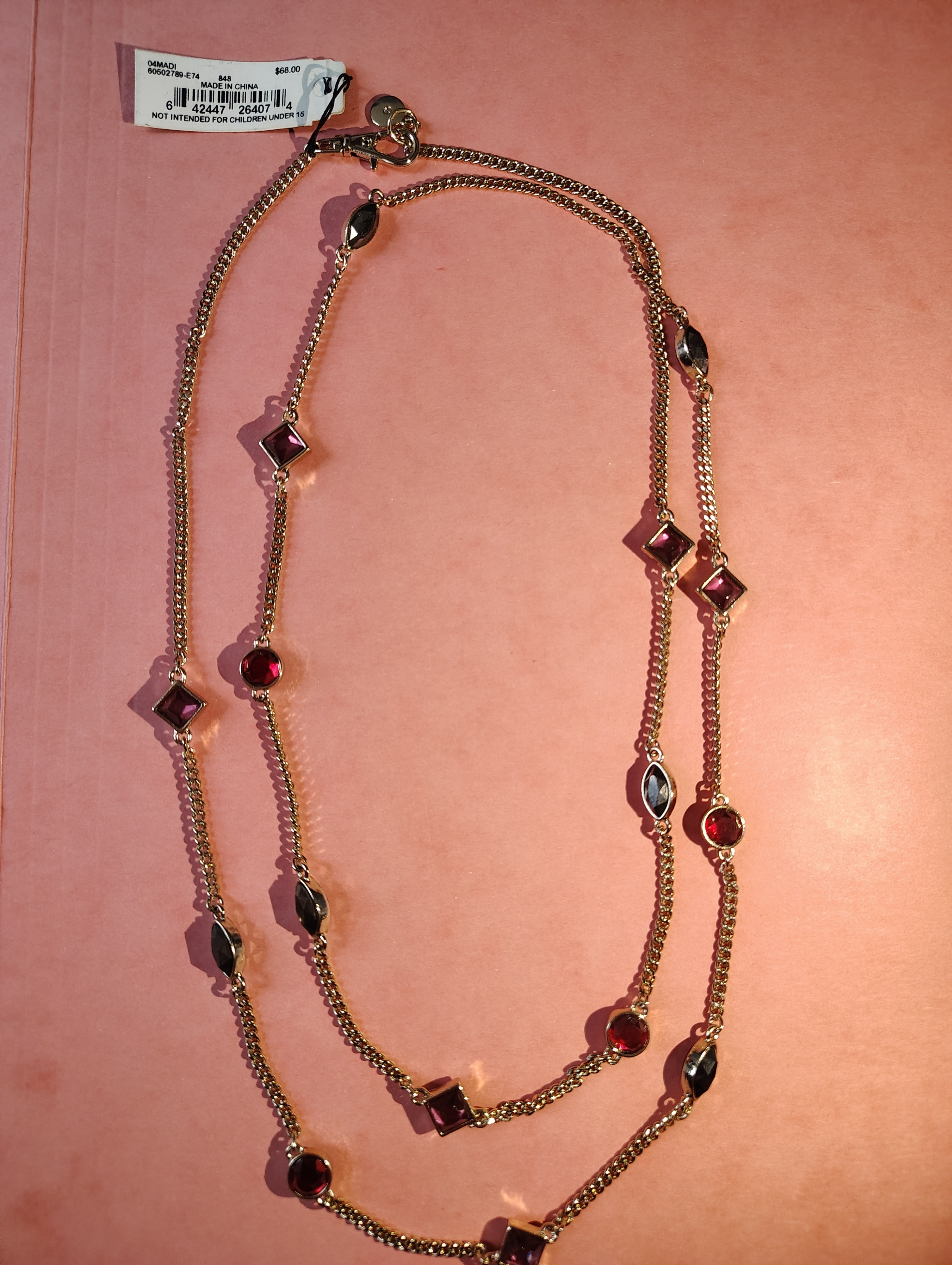 NEW NECKLACE-DKNY (Macy's US price tag, Sale) - photo 3
