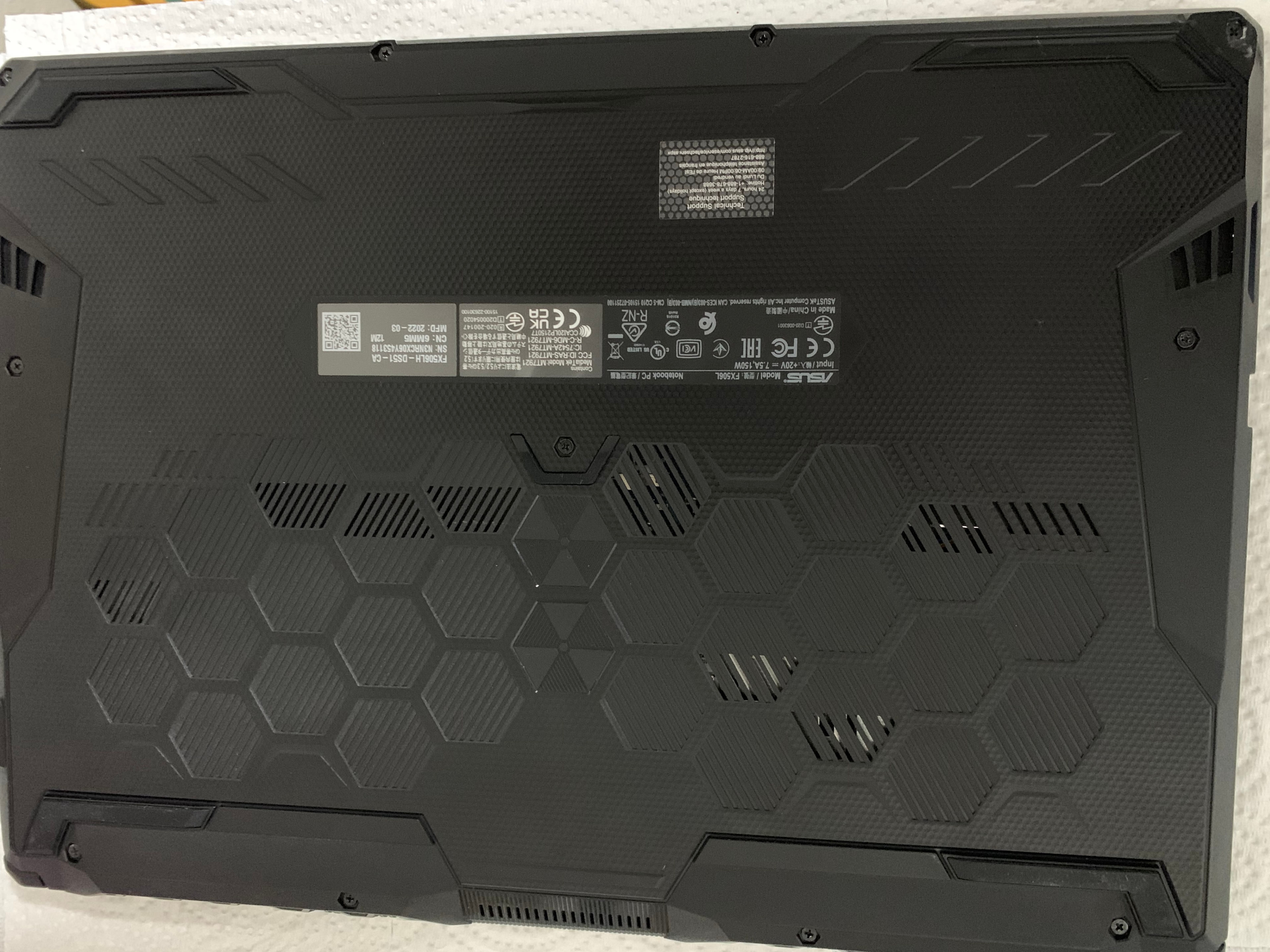 Laptop - ASUS TUF Gaming F15 - photo 5