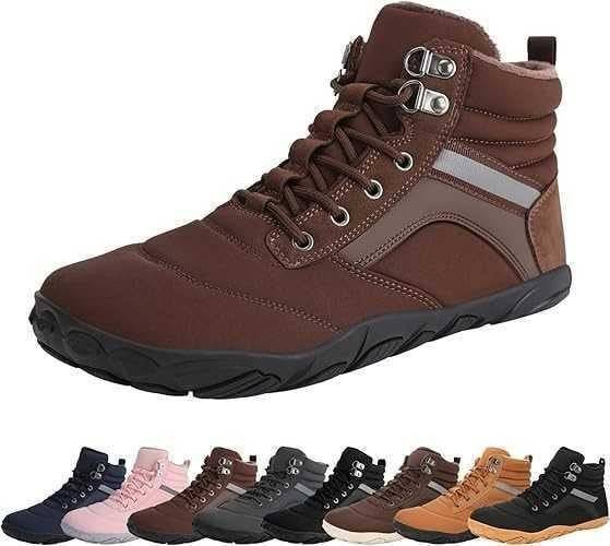 Womens Mens Winter Barefoot Boots