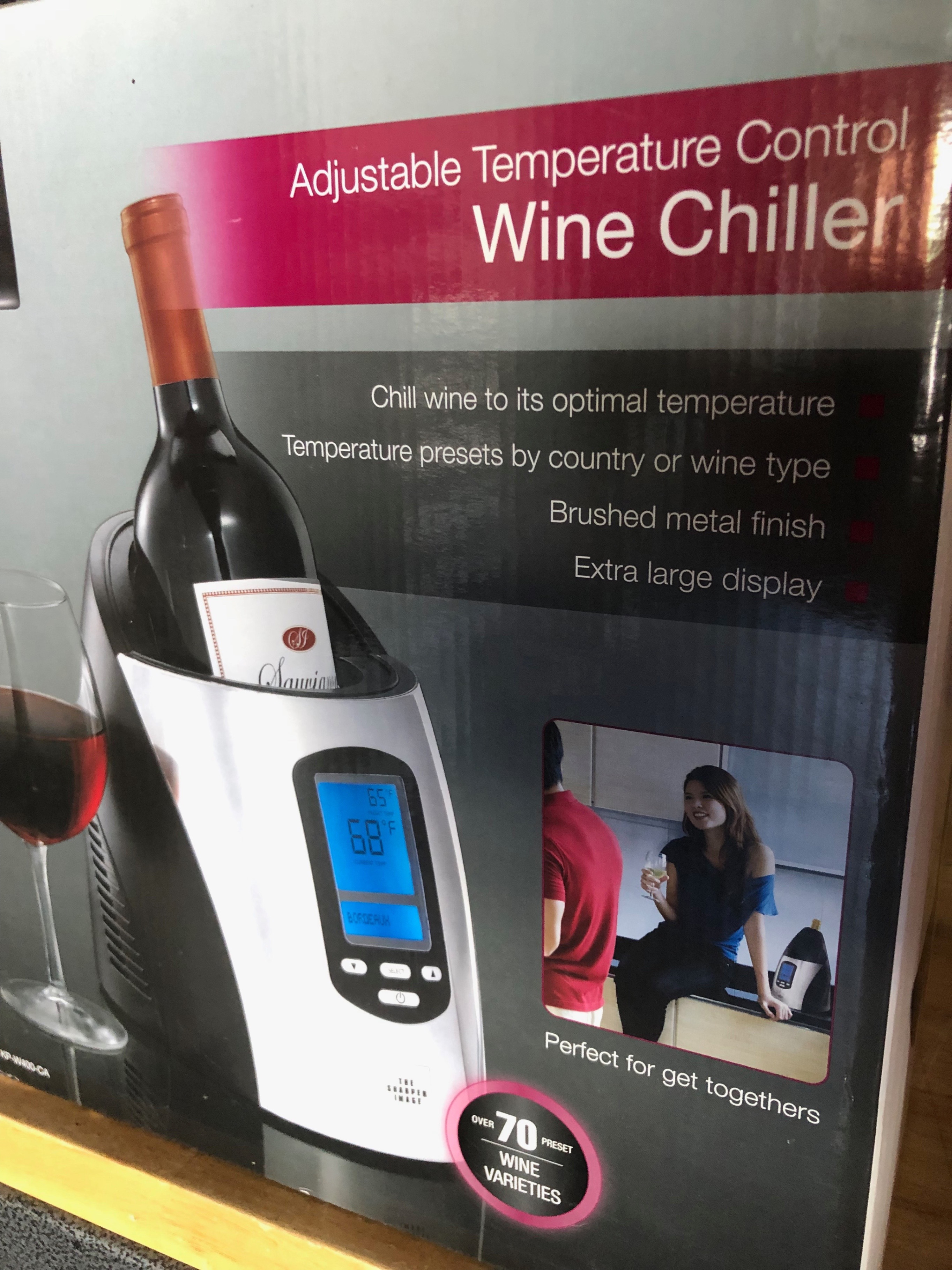 Adjustable Temperature Control Wine Chiller