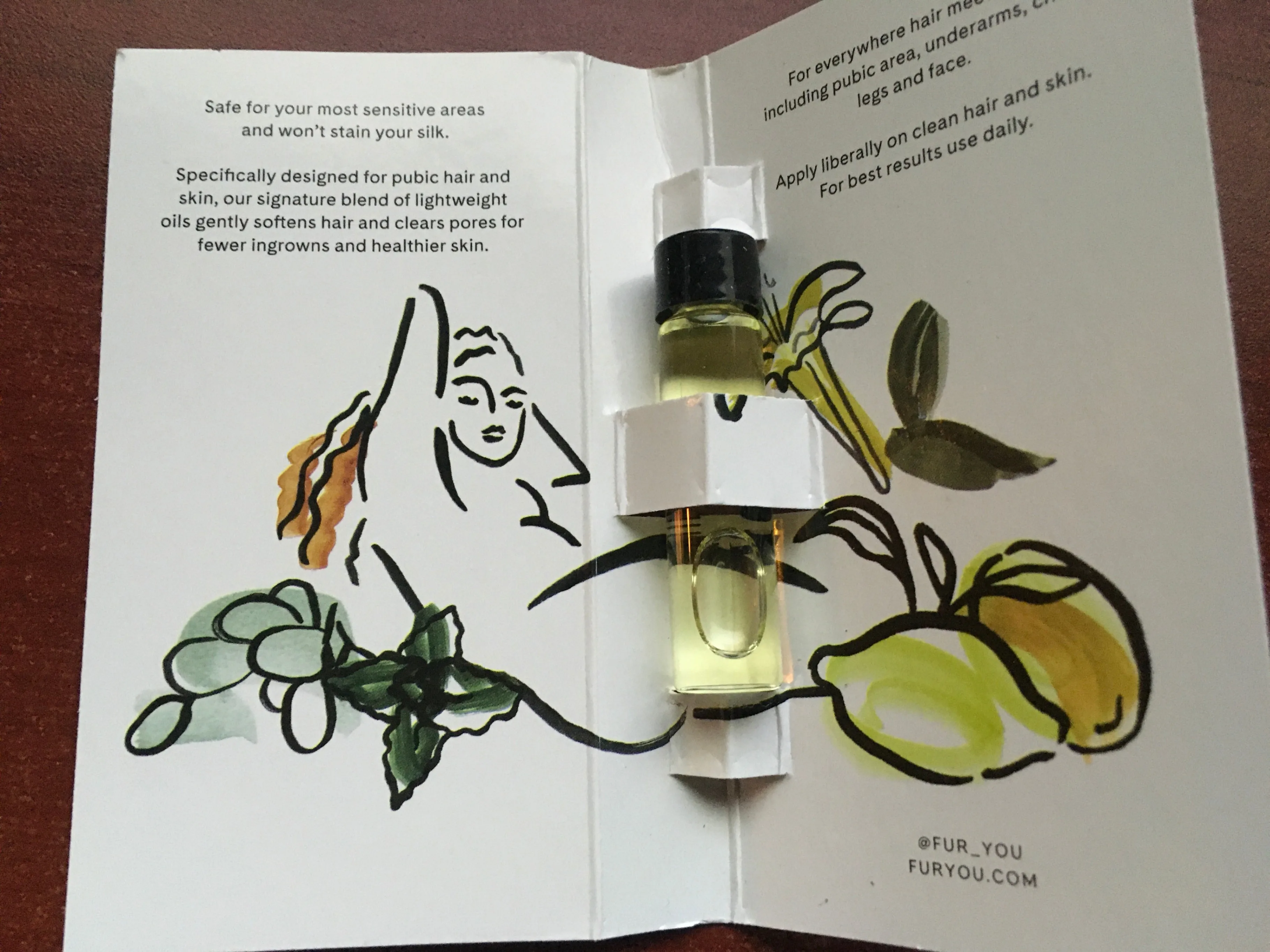 Fur Oil - Pubic Hair, Skin & More - 0.1 fl oz image indicator(2)