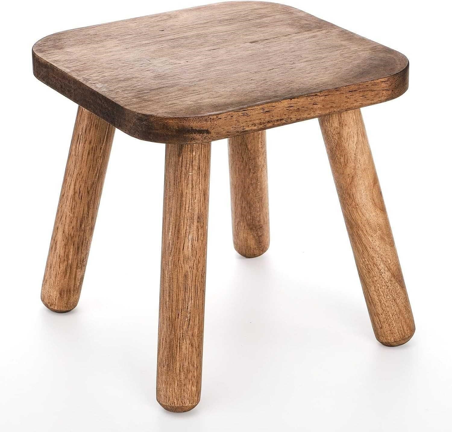 YOUEON 9 Inch Small Wooden Step Stool - photo 2