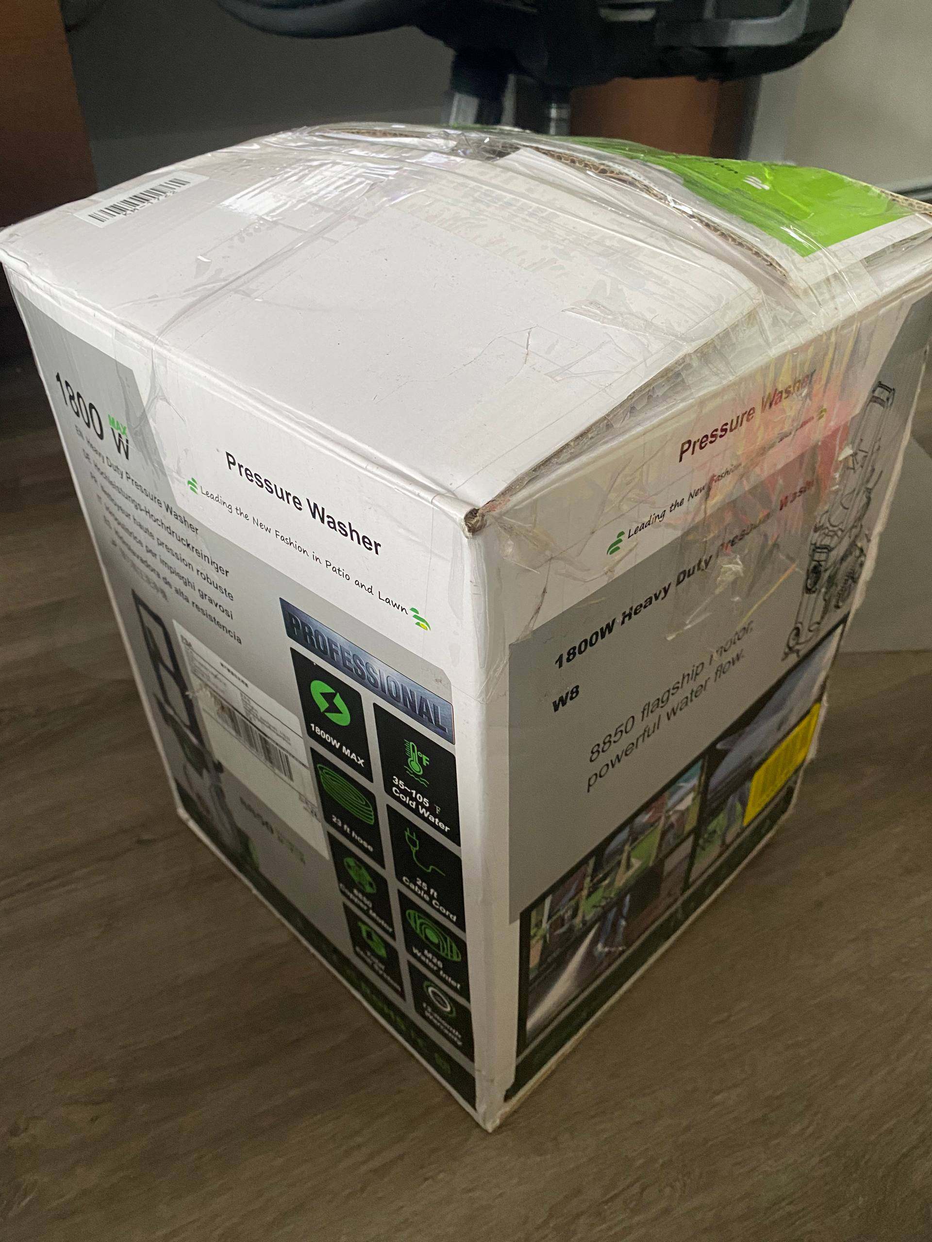 Pressure Washer, 4500PSI 2.8 GPM Max Electric Pressure Washer - photo 2