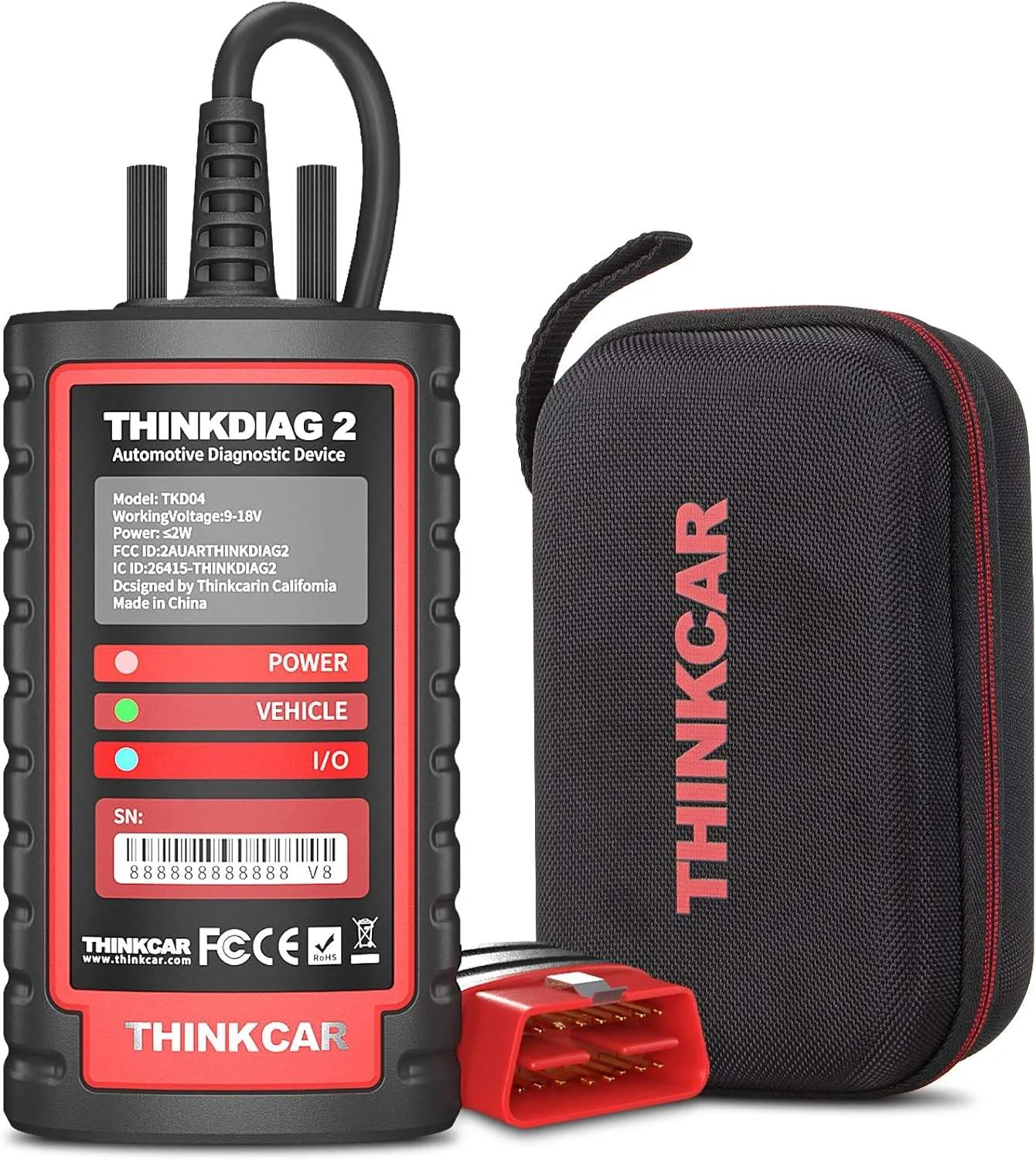 Thinkdiag2 Control OBD2 Diagnostic Scanner