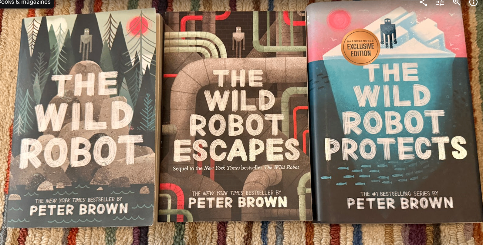 The Wild Robot Trilogy Set - Peter Brown