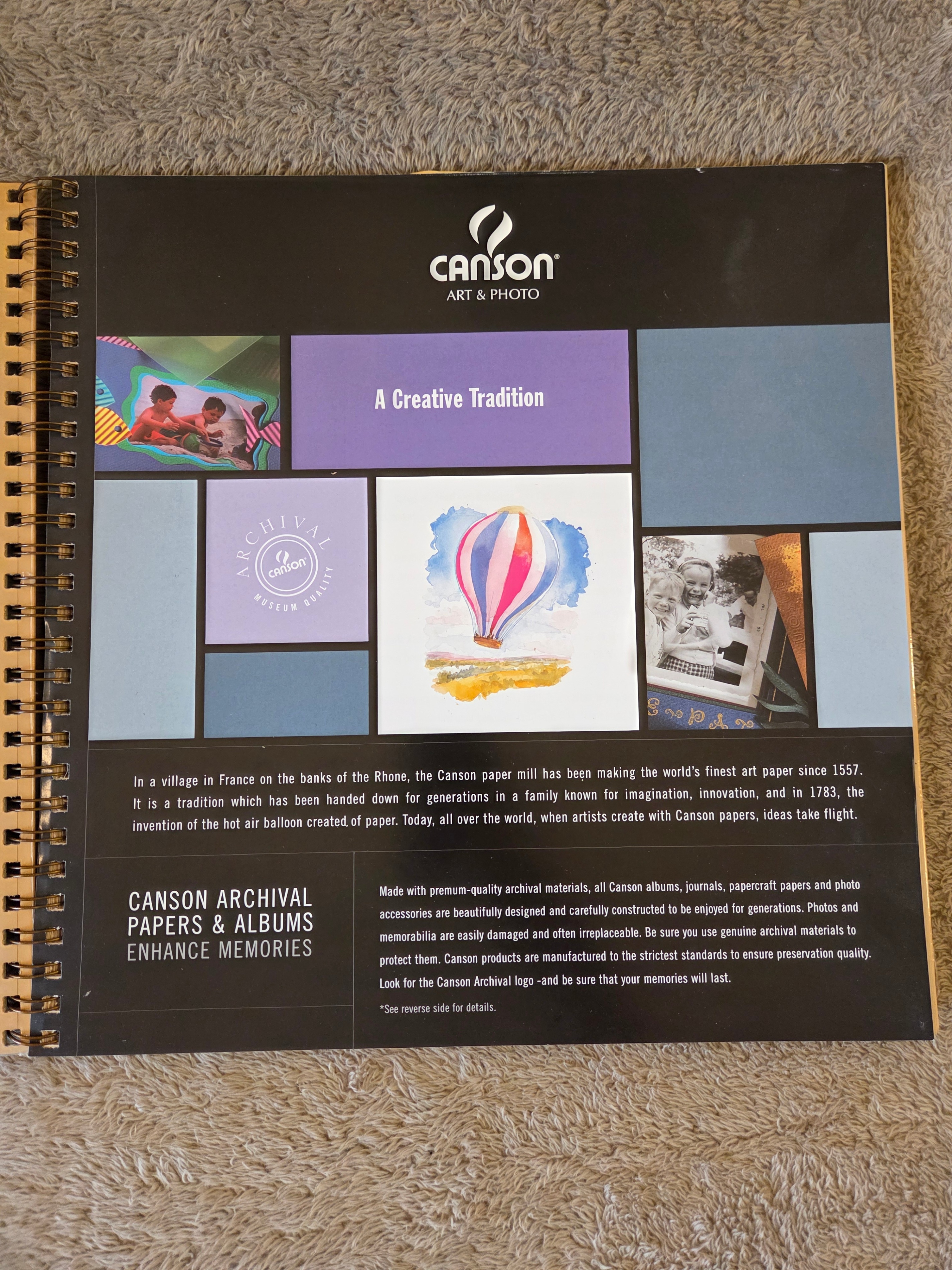 Canson Scrapbook 13.25x14 – Archival, 40 pages - photo 4