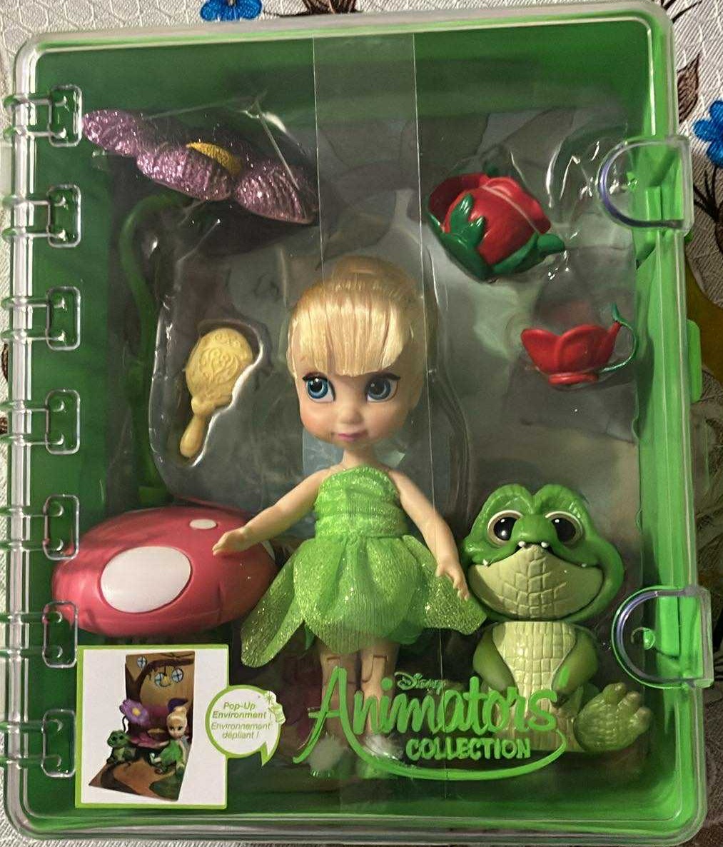 Disney Animators' Collection Tinker Bell Mini Doll Play Set (New