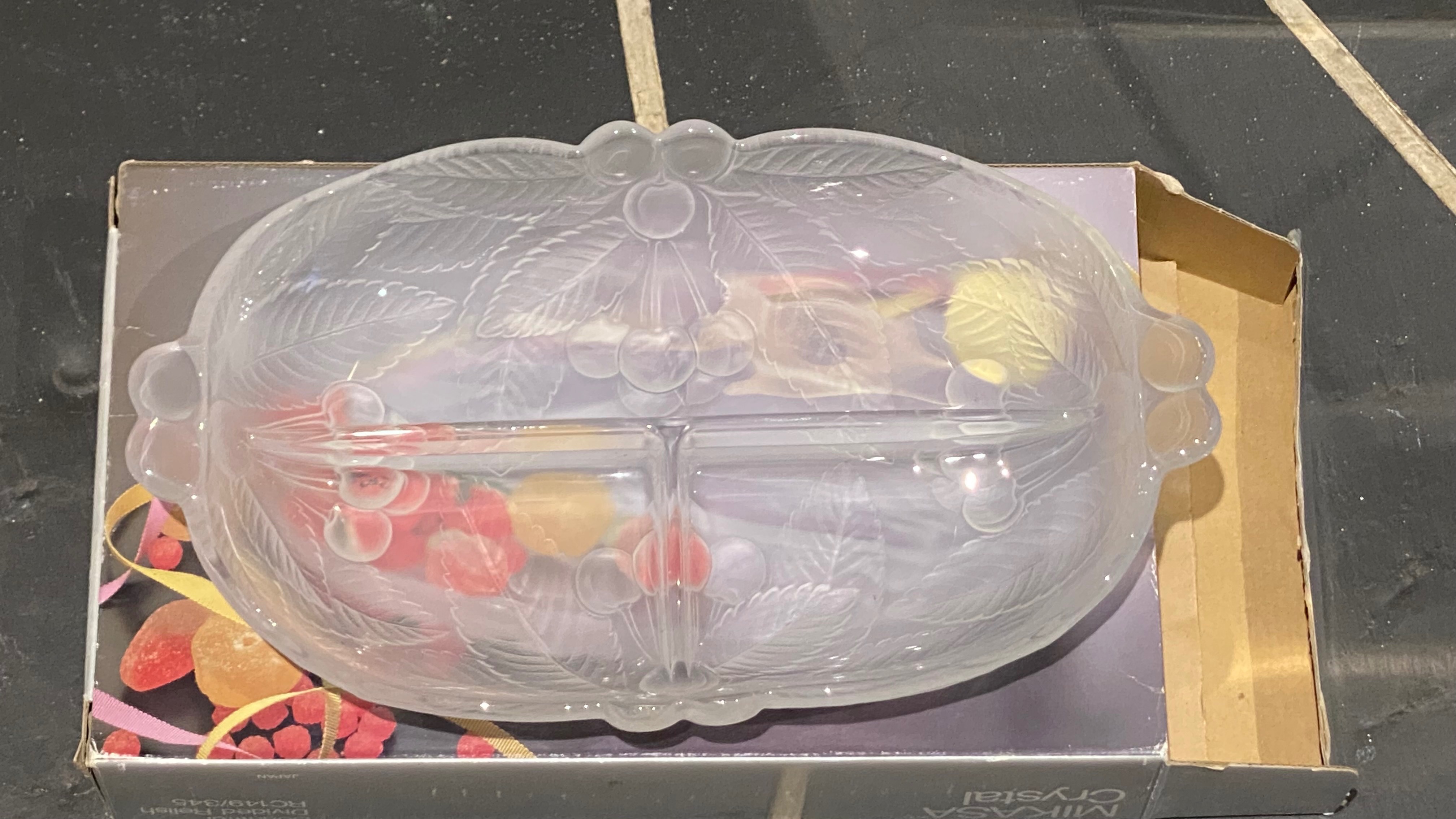 Mikasa Crystal sectional plate - photo 2