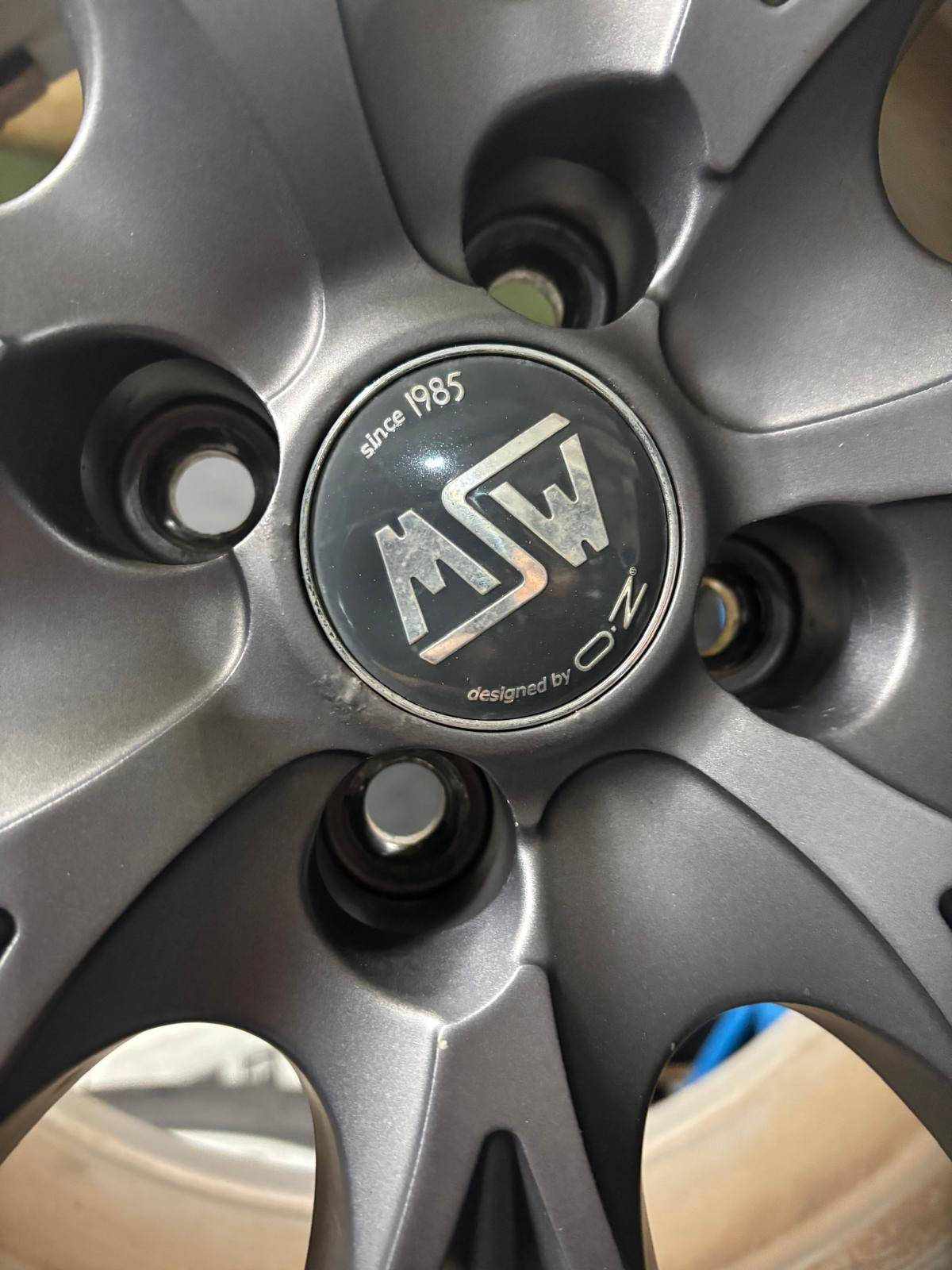 16"MSW 85(4x100)+205/50/R16 Michelin snow-MiniCooper/Civic/Lance - photo 2