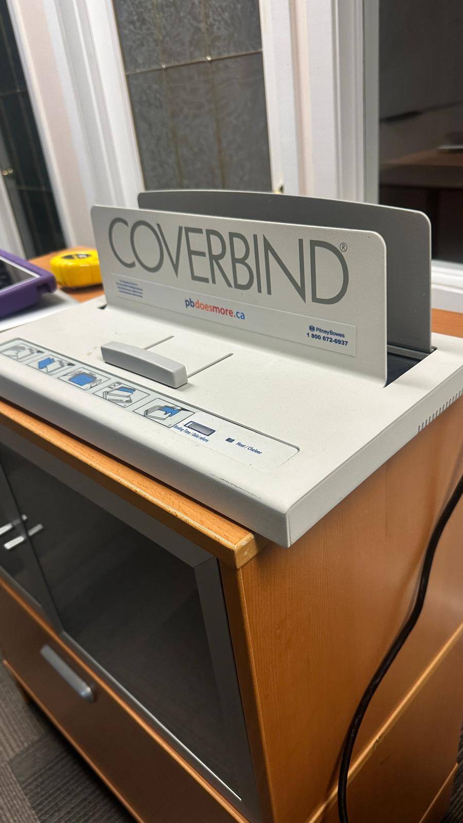 MOVING!!! Coverbind Desktop Binding Machine - photo 2