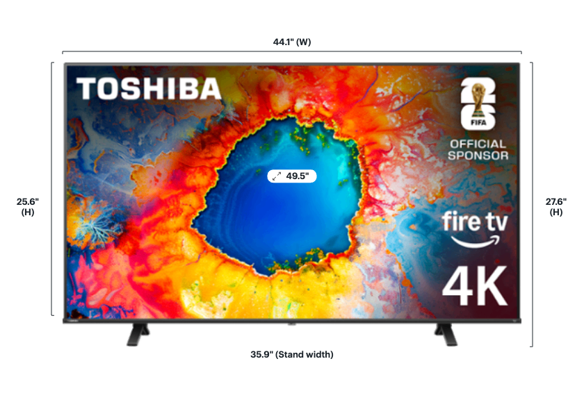 Toshiba - 50” Smart TV - photo 2