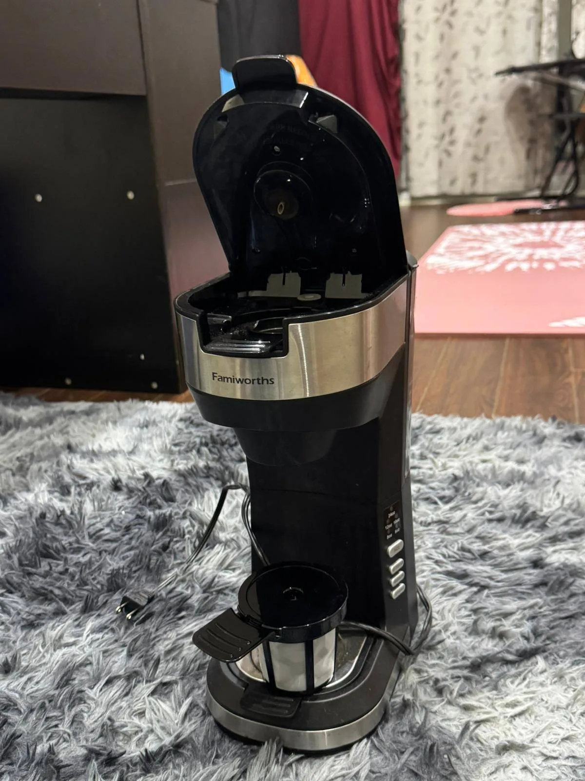 Famiworths 2-in-1 Coffee Maker | Iced & Hot Single-Serve image indicator(4)