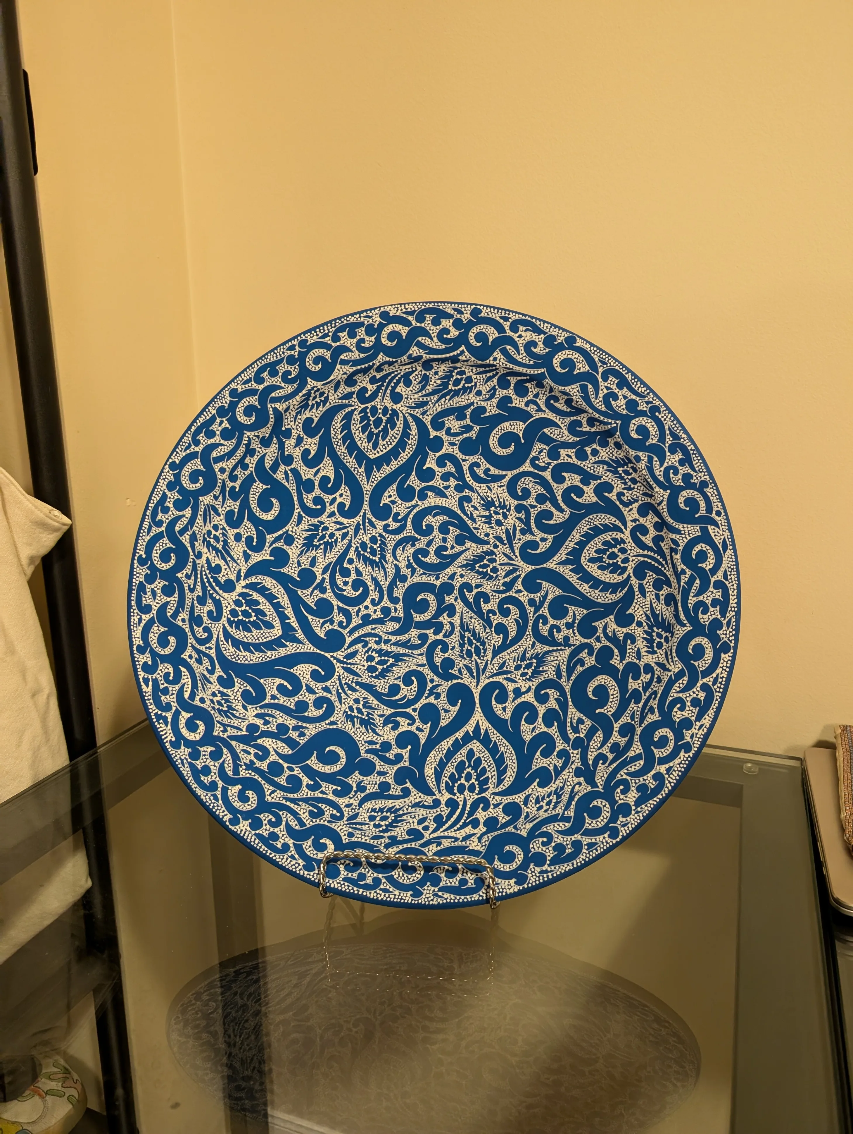 Handcrafted Decorative Plate (Made in Morocco)