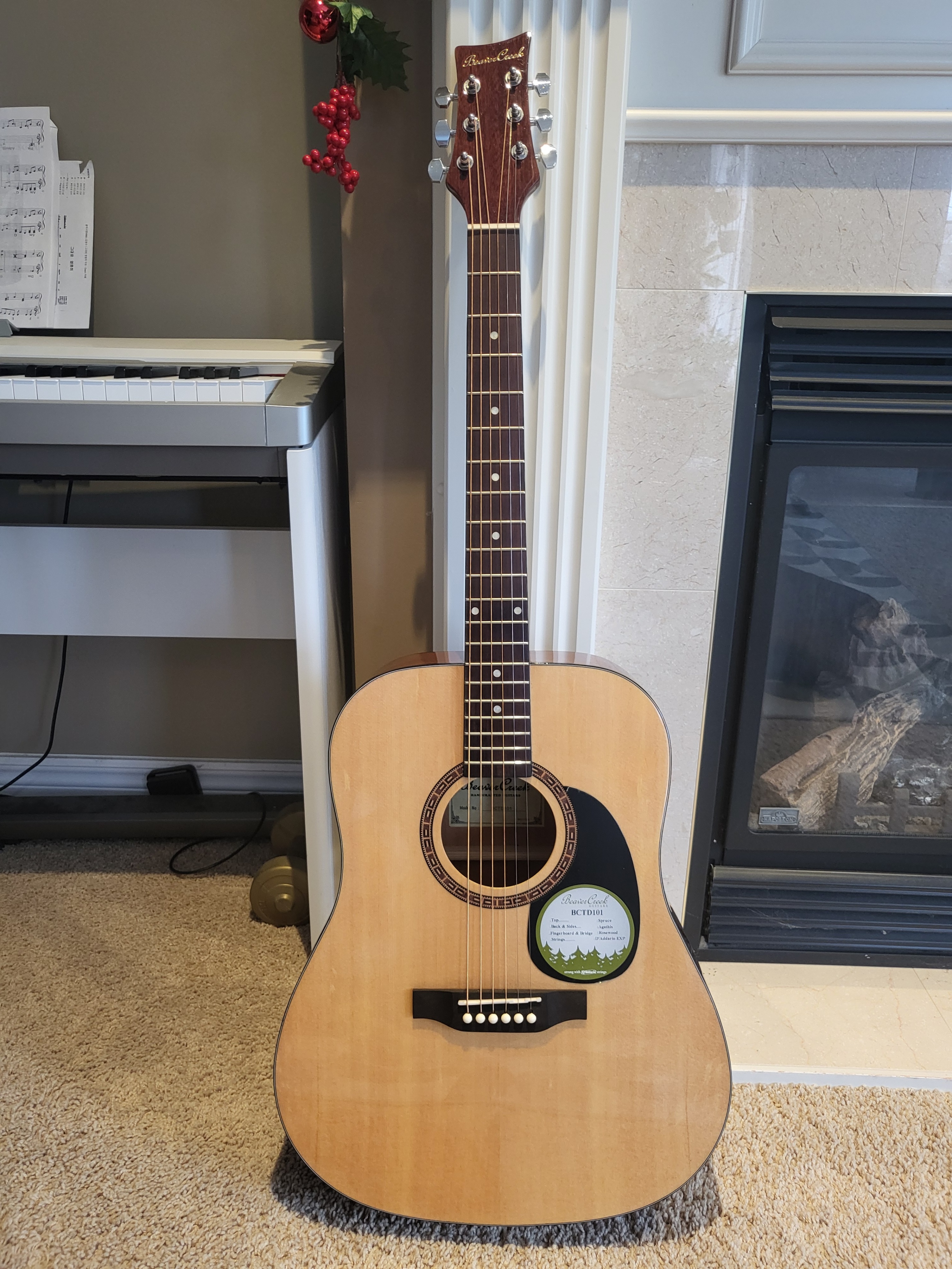 Beaver Creek BCTD101 Beginner Acoustic Guitar Brand new - photo 2