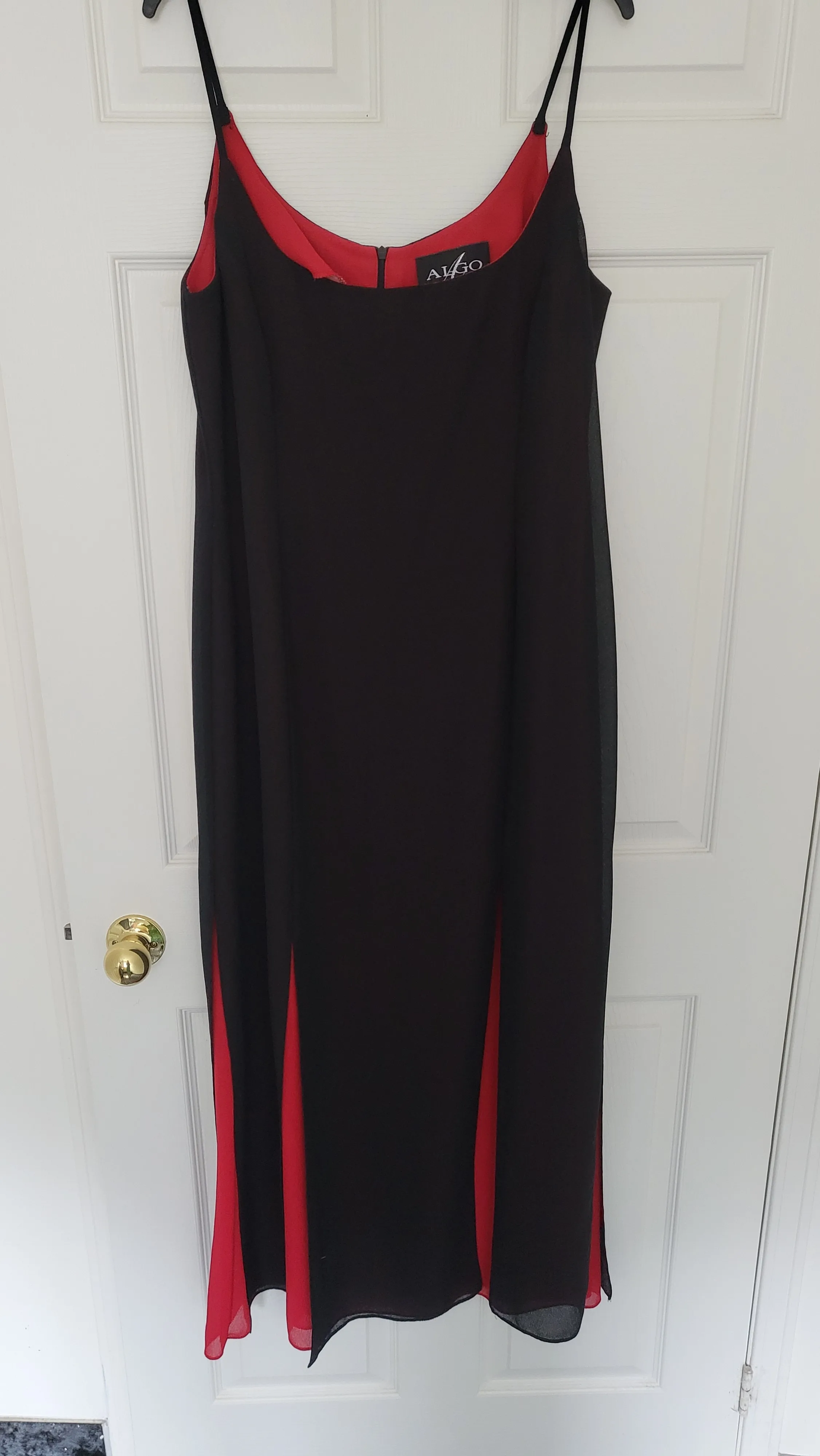 Great! - Algo Red & Black Small Dress + Scarf - Quick Pickup!🚀 image indicator(4)