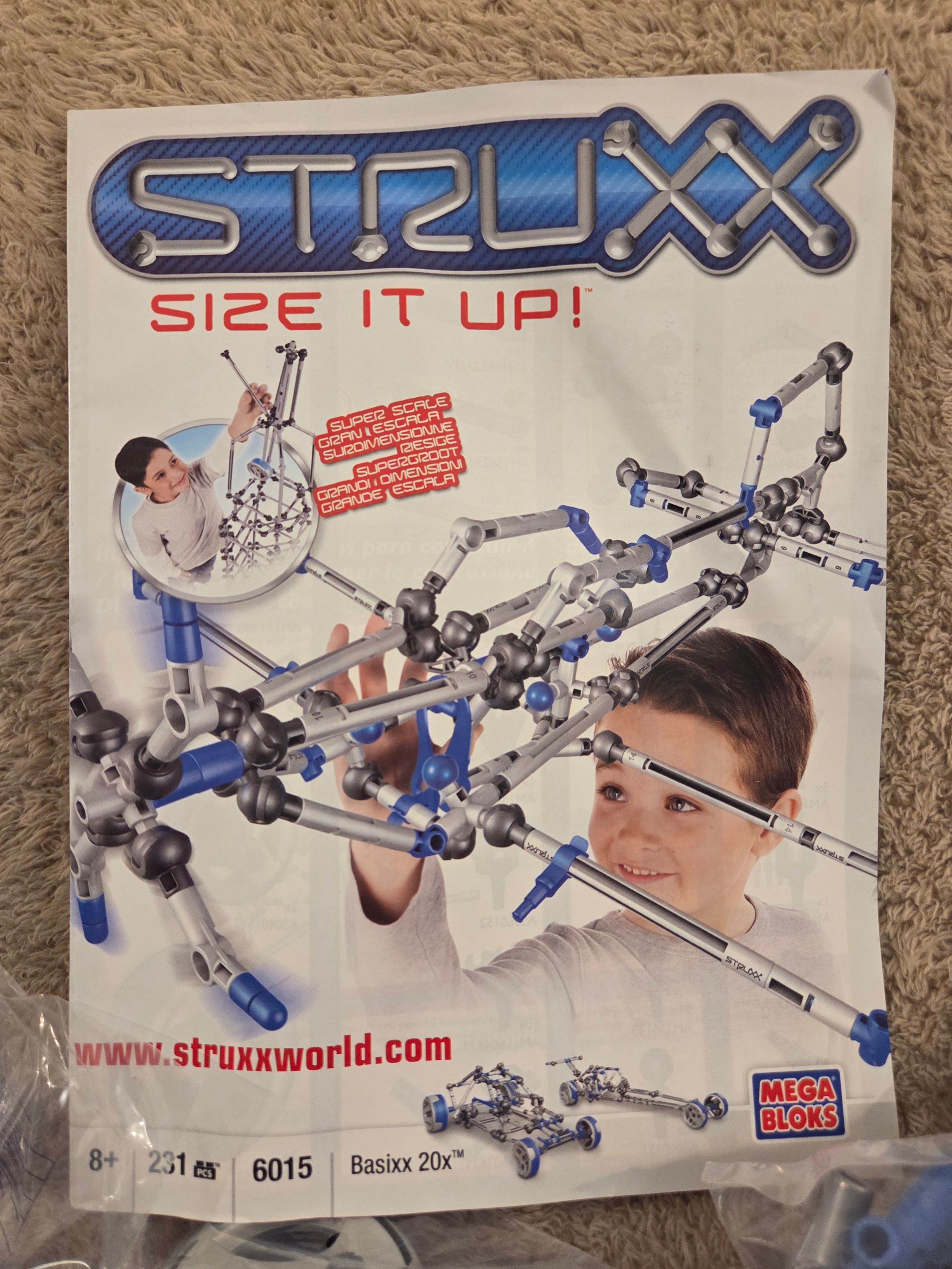 Mega Bloks STRUXX 6015 Basixx 20x – 231 pcs - photo 2