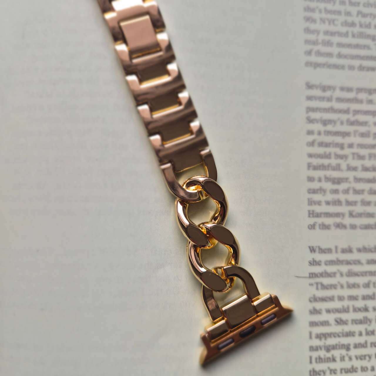 09-RG Rose Gold Replacement iWatch Strap - photo 2