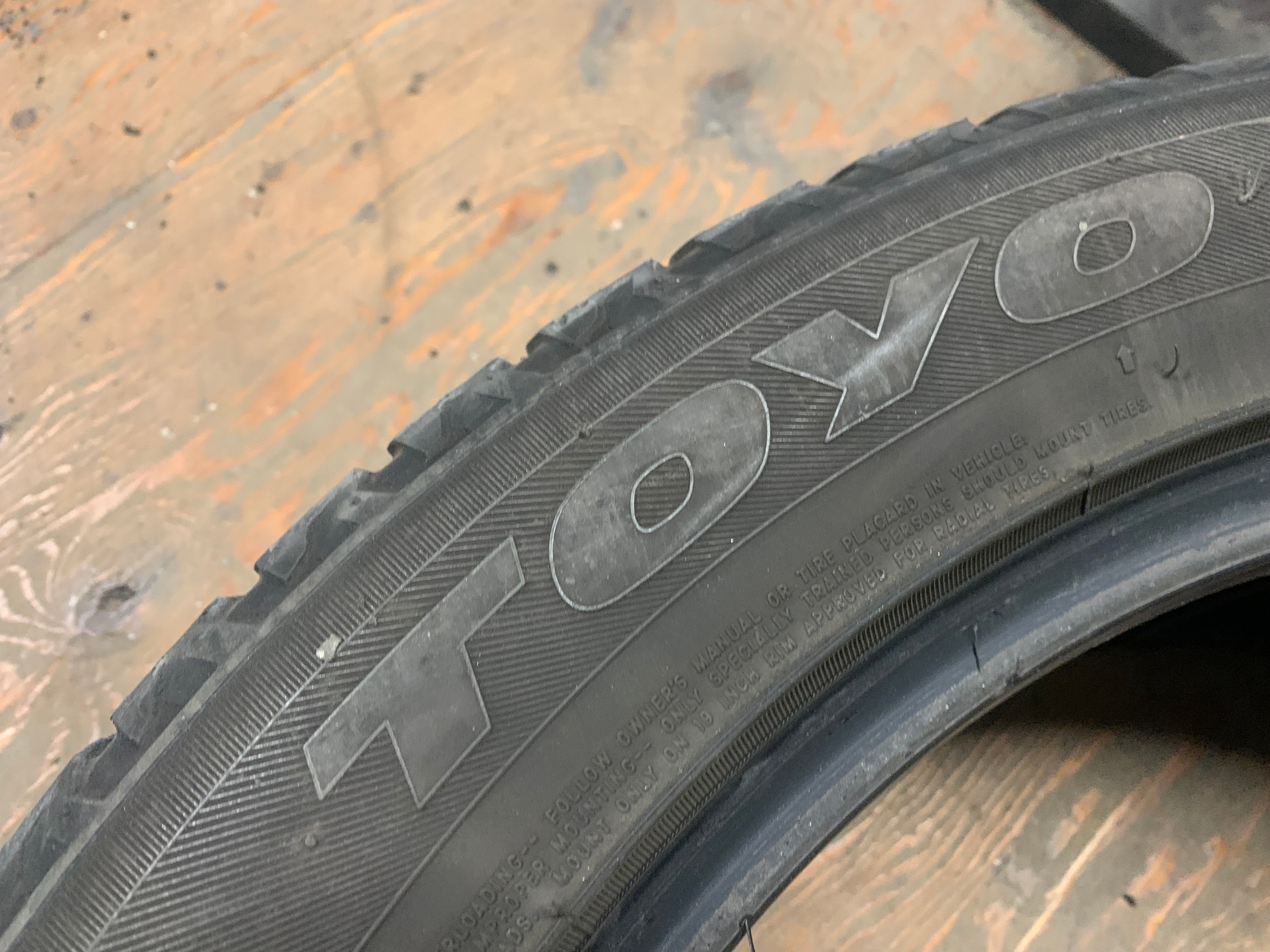 1 X single 225/55/19 99H M+S Toyo Observe GSI-6 LS with 65% - photo 5