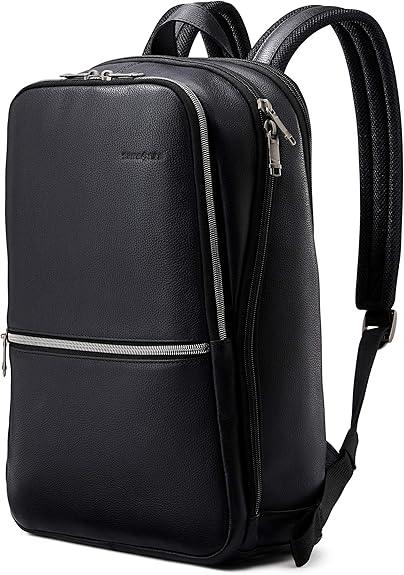 Brand new Samsonite Classic Leather Back Pack Slim