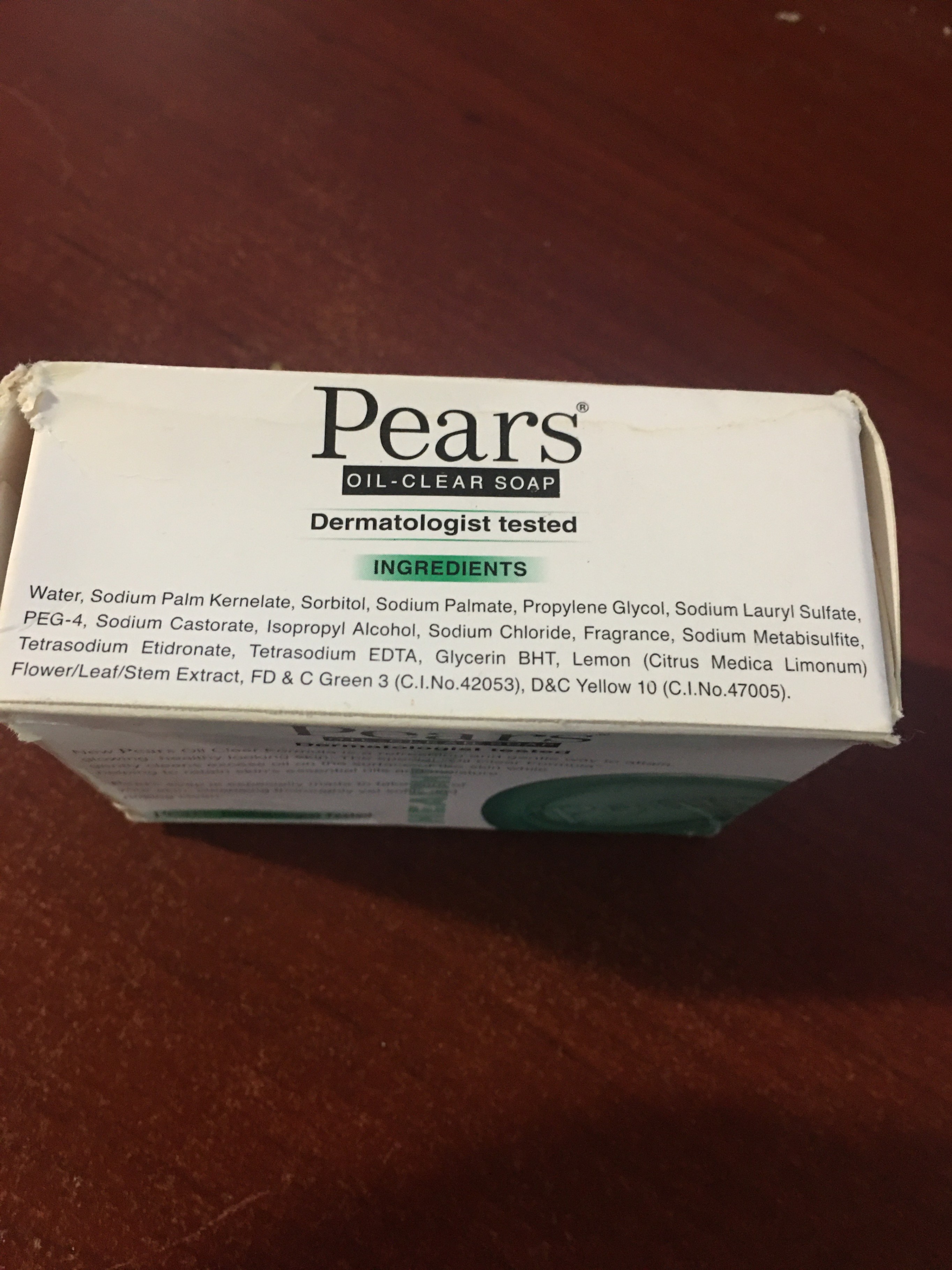 Pears Oil-Clear Soap - Dermatologist Tested - photo 2