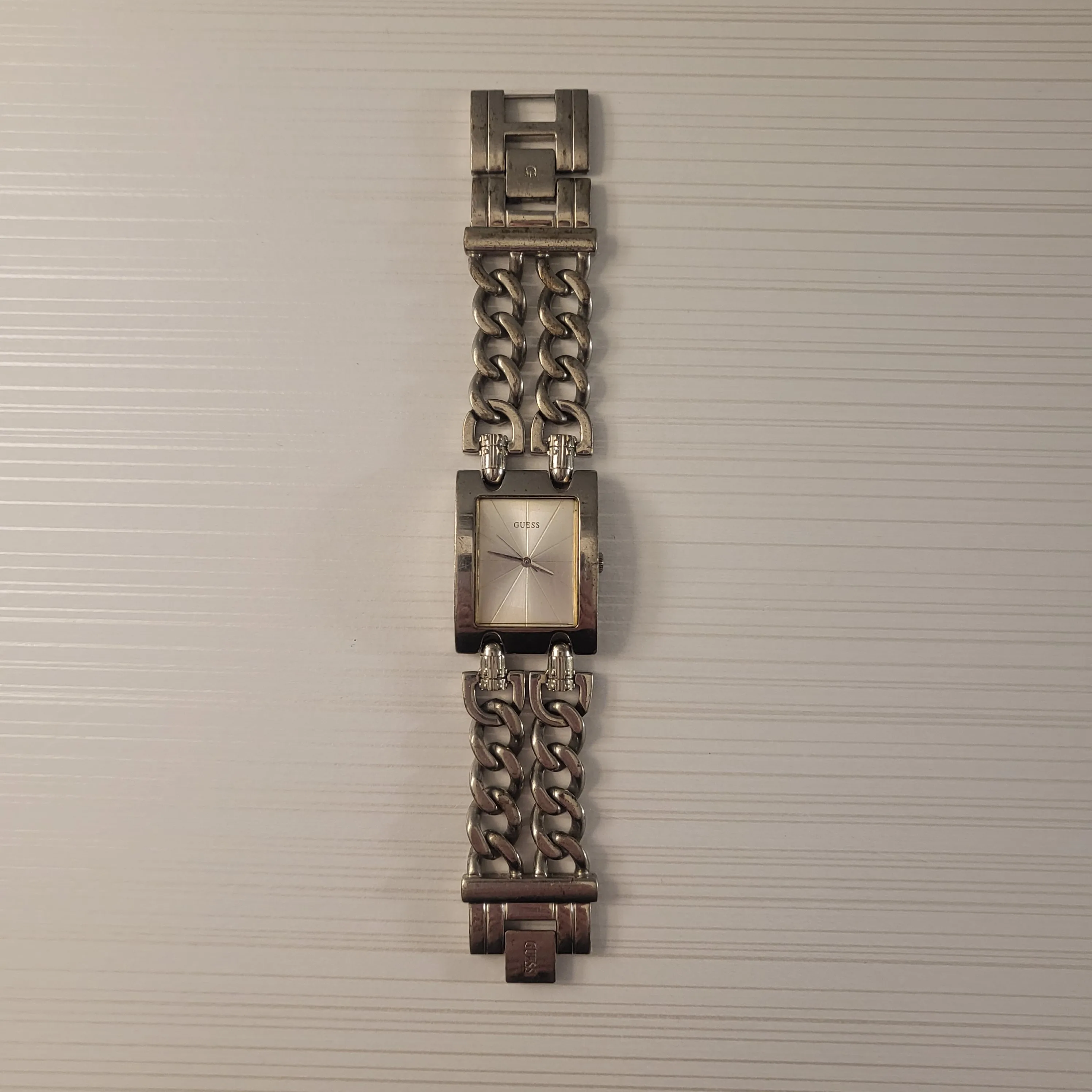Gently Used! Guess Silver Bracelet Watch - Quick Pickup!🚀