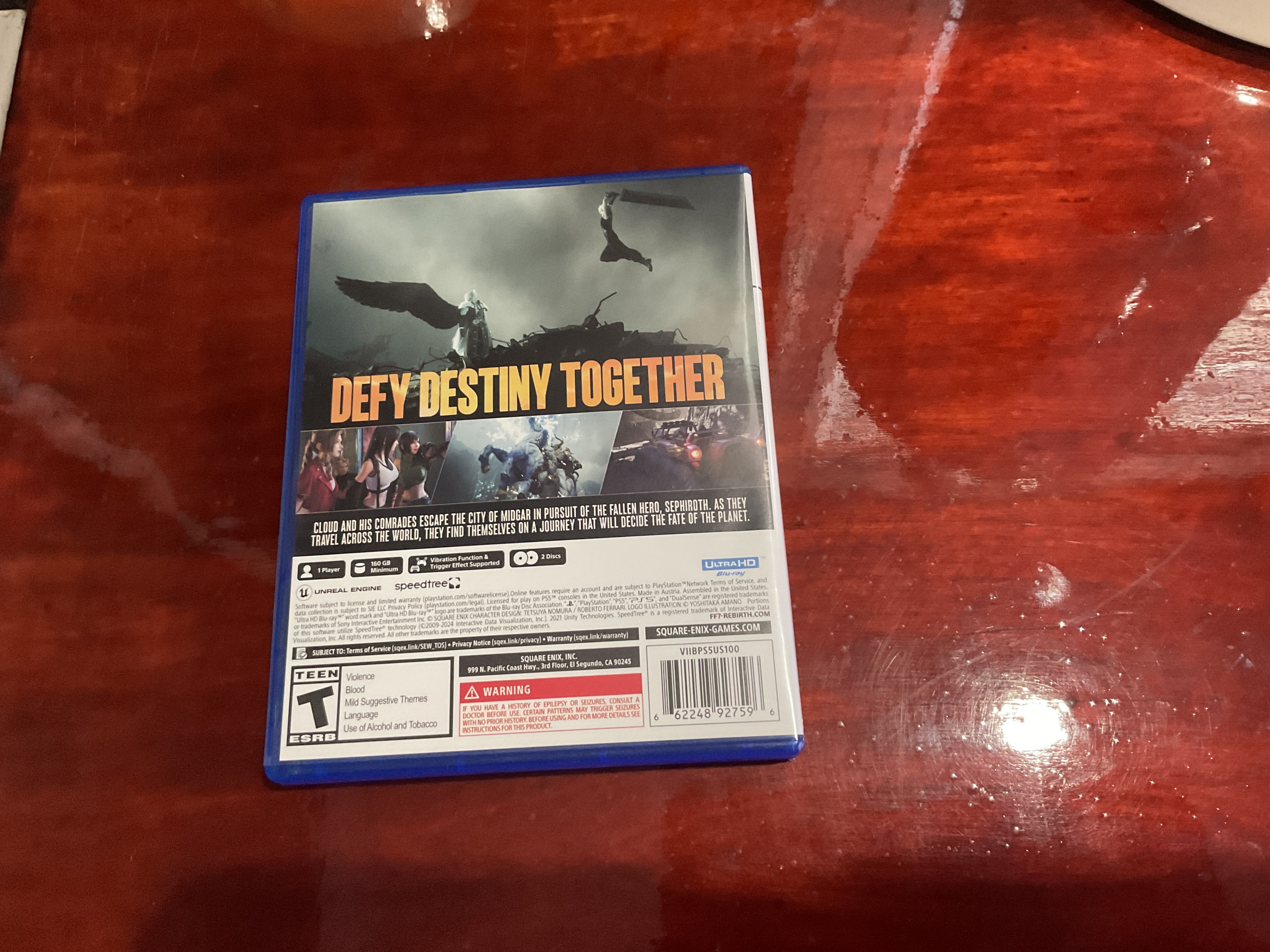 Final Fantasy VII Rebirth PS5 Game - photo 2
