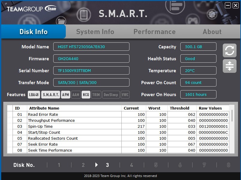 HGST 2.5" 500GB internal hard drive (1 pc) - photo 2