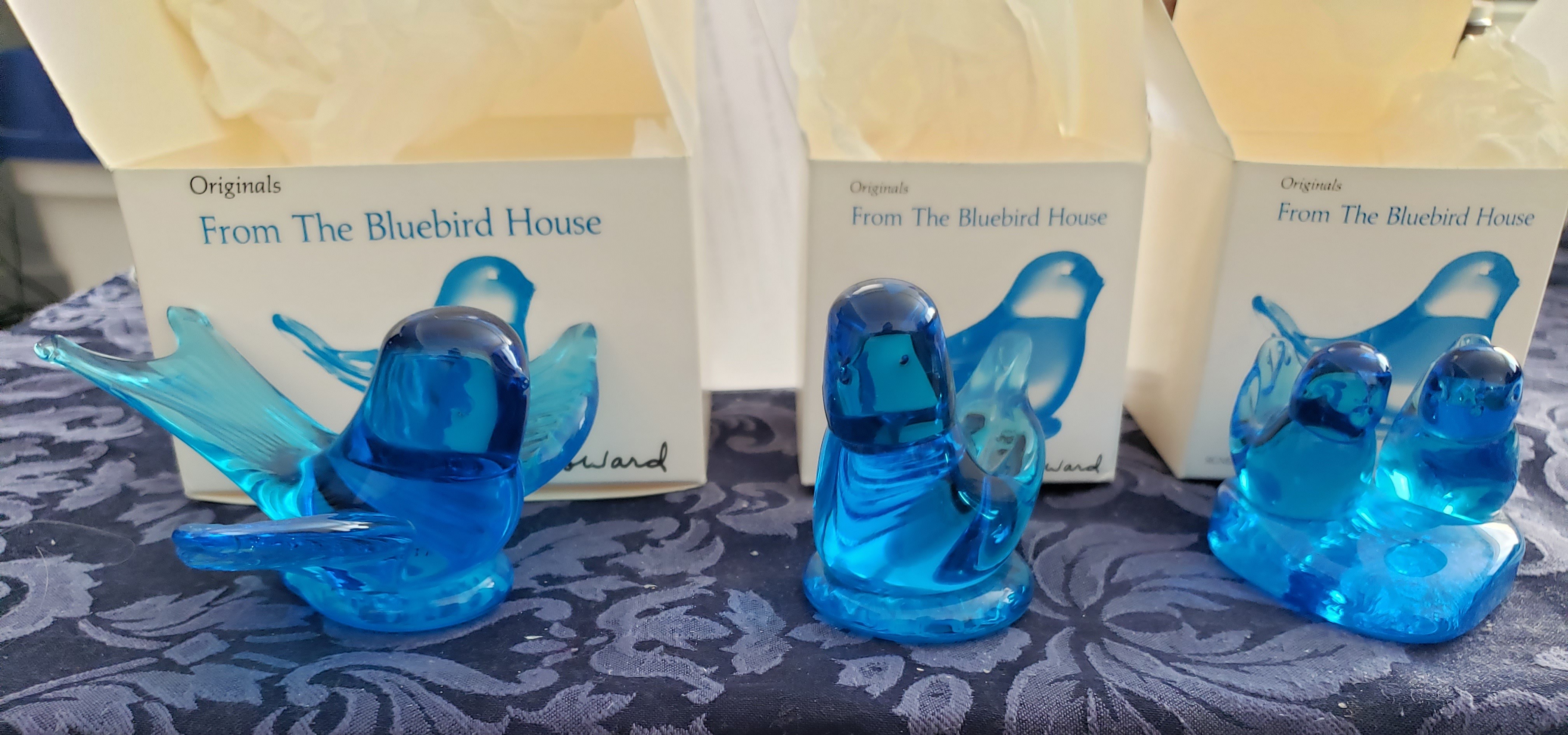 Blue Bird of Happiness by Leo Ward