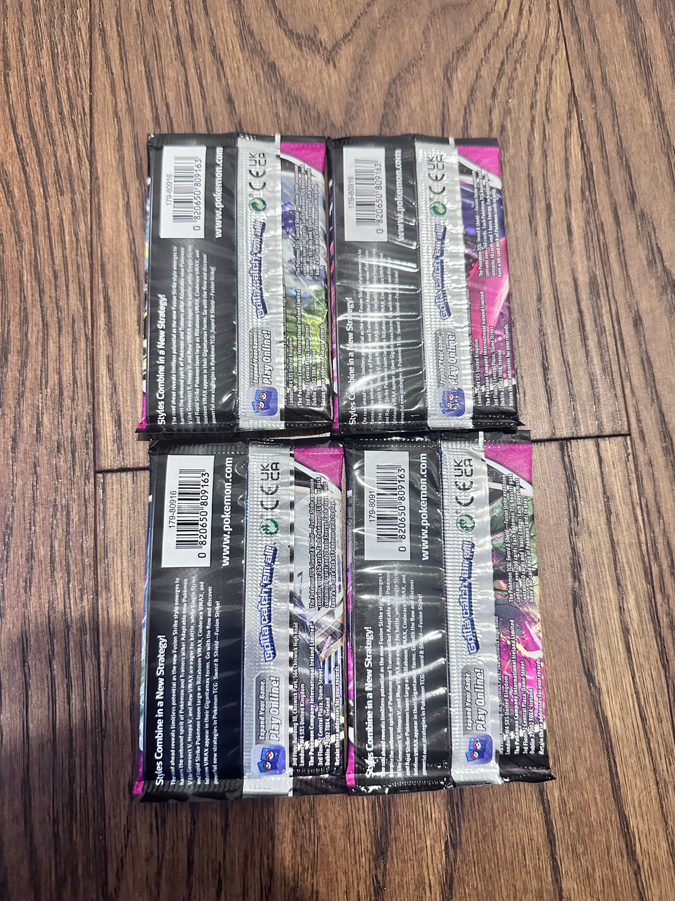 Pokemon Sealed Fusion Strike Packs - photo 3
