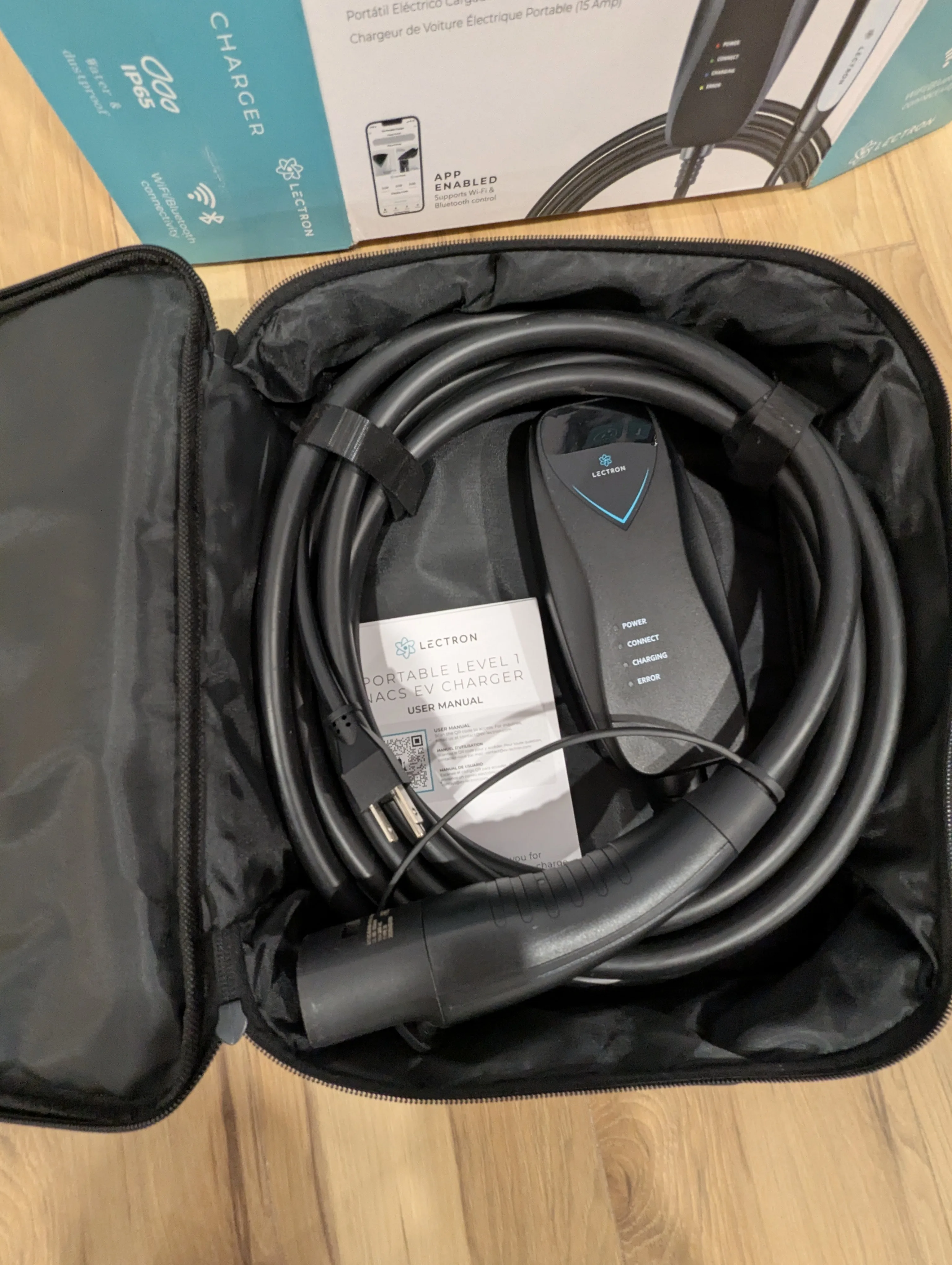 Lectron Tesla Charger - Level 1 Electric Vehicle (EV) Charger image indicator(2)