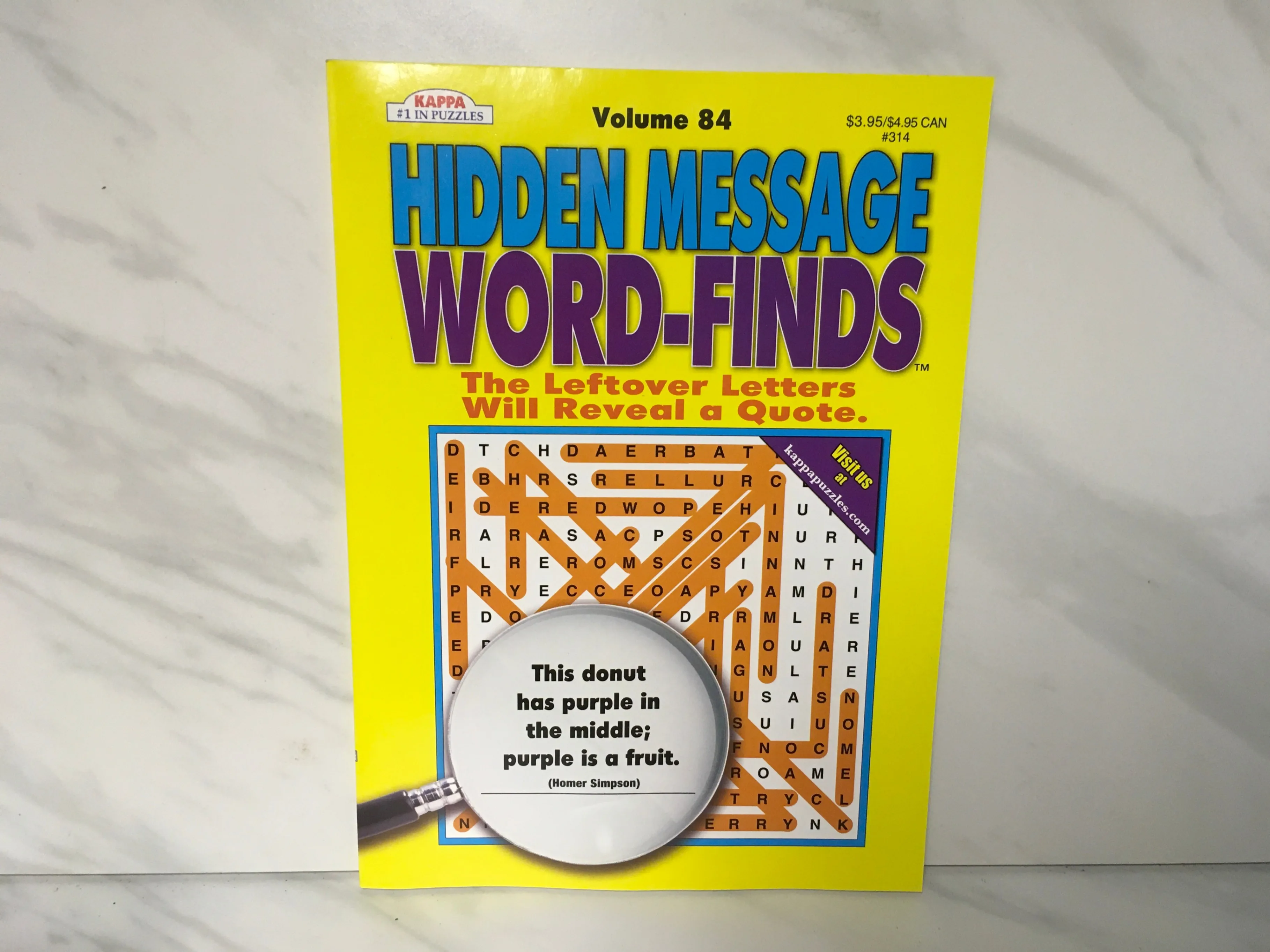 Kappa Hidden Message Word-Finds Puzzle Book