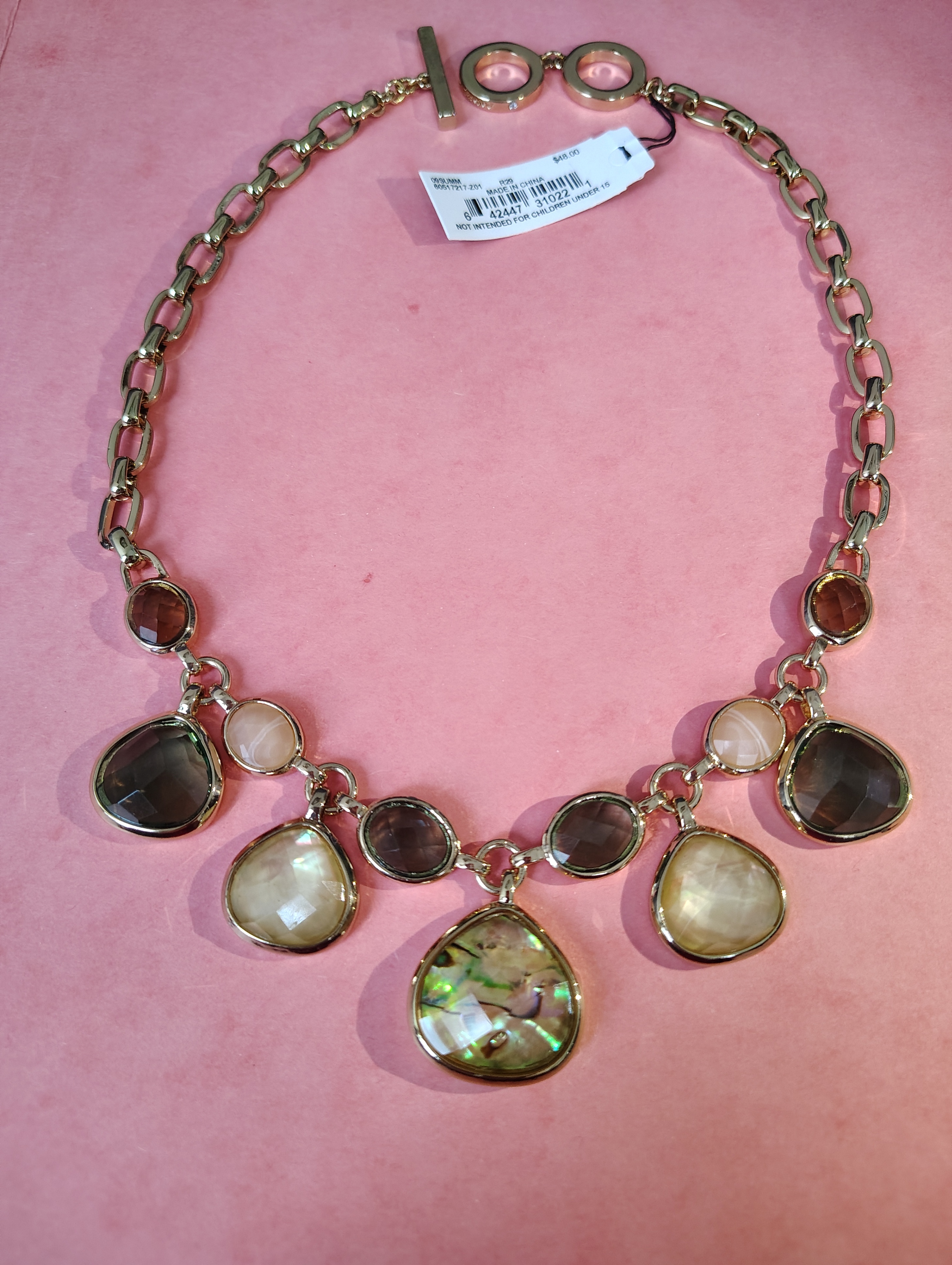 NEW NECKLACE- Anne Klein (Macy's US price tag, Sale) - photo 3