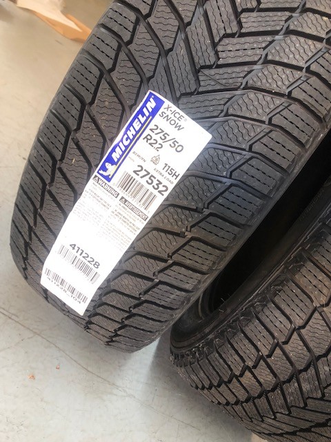NEW 275/50/R22 Michelin Snow–F150/Sierra/Silverado/Tahoe/Escalad