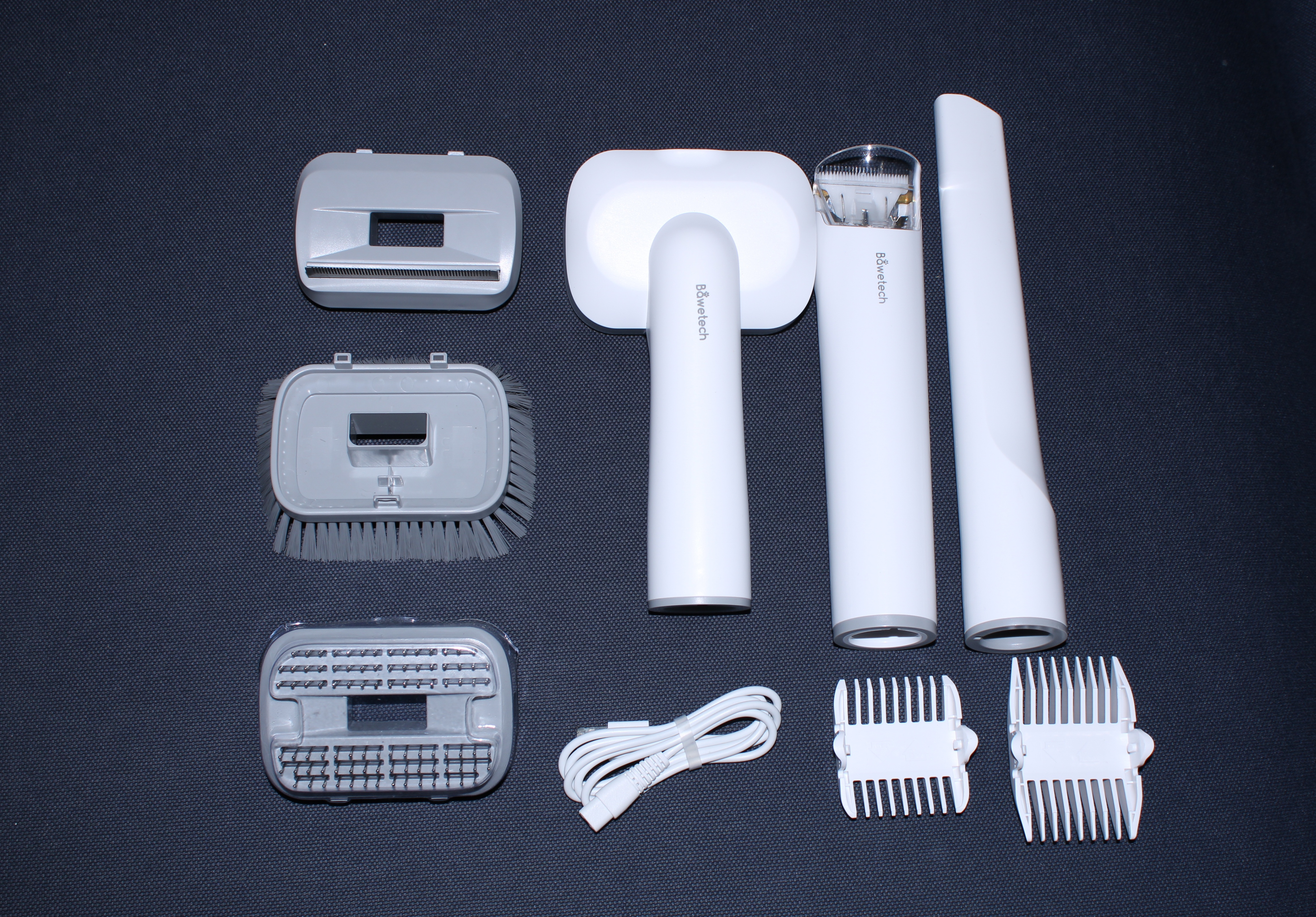 Dog Grooming Vacuum, Bawetech B2 5-in-1 Pet Grooming Kit