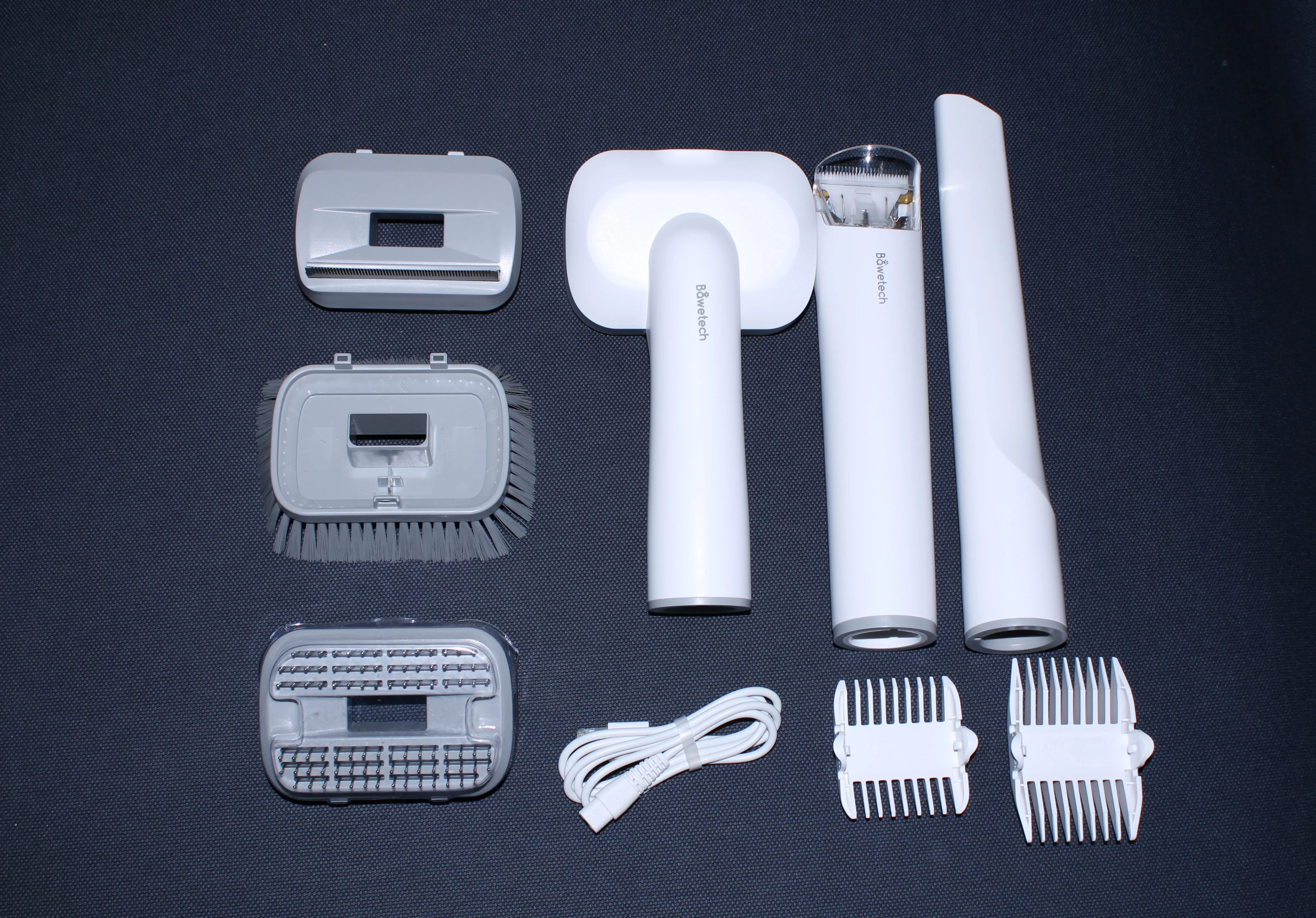 Dog Grooming Vacuum, Bawetech B2 5-in-1 Pet Grooming Kit