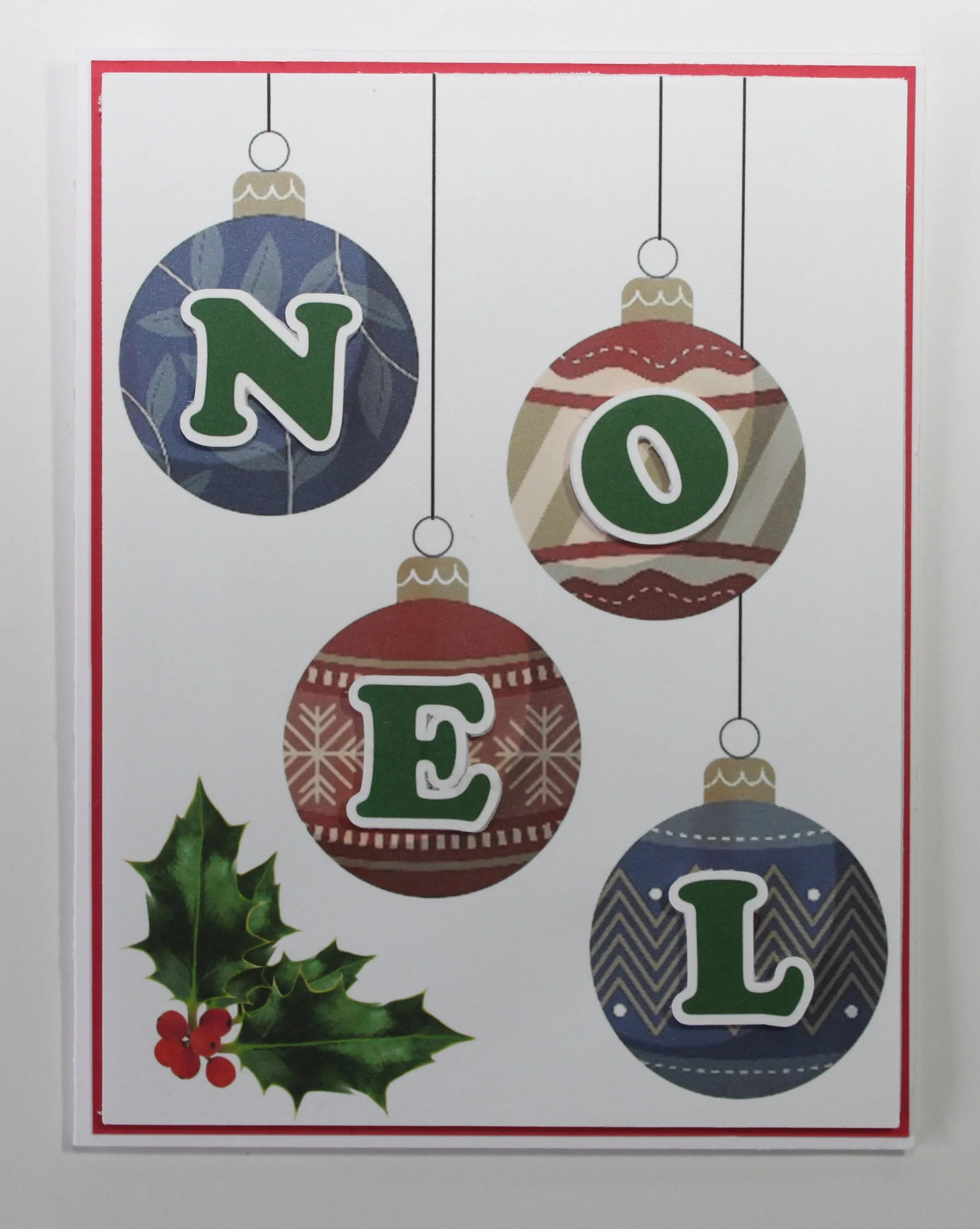 Christmas card - handmade - "Noel" themed image indicator(8)