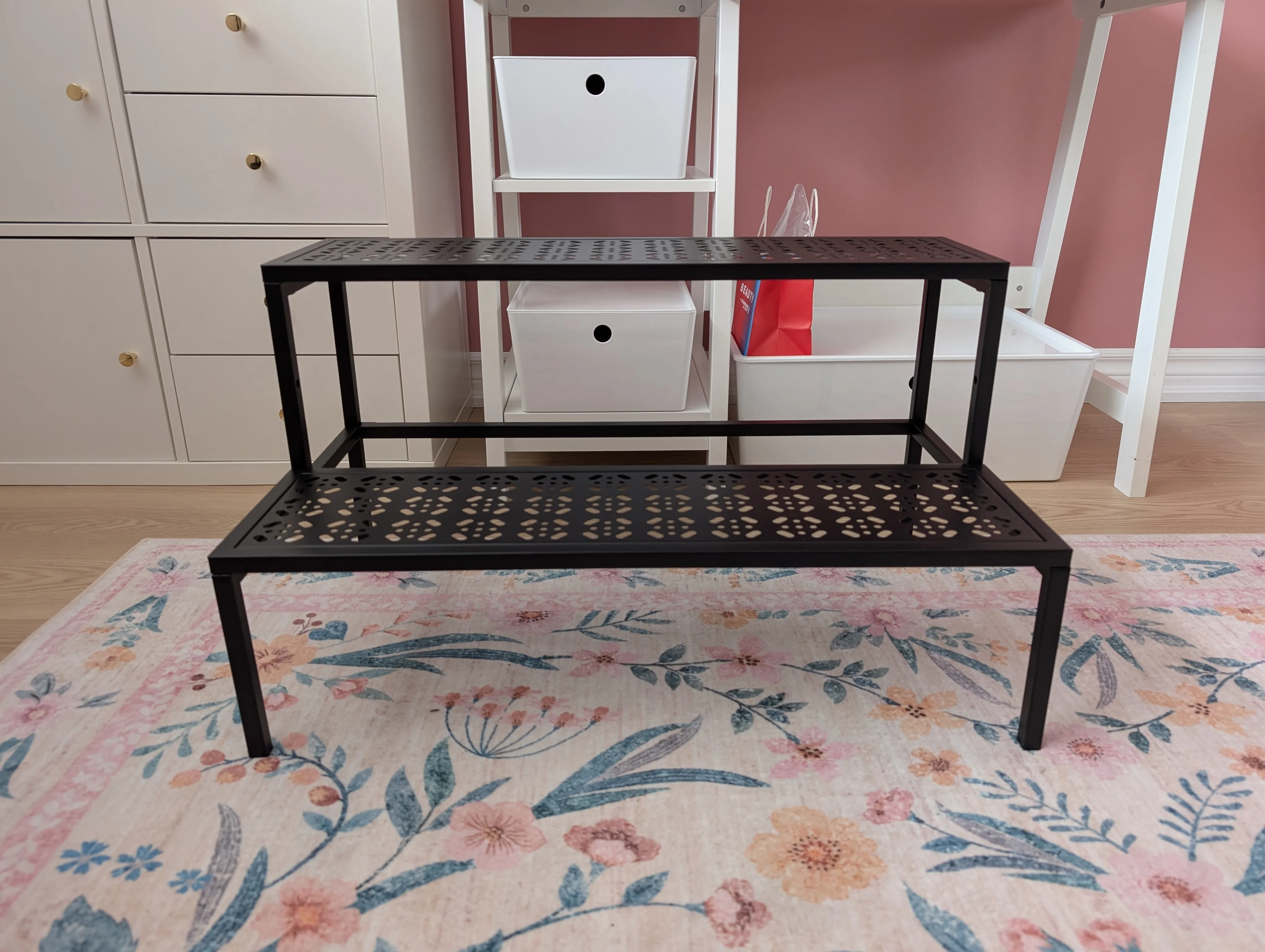 2-Tier Metal Plant Stand