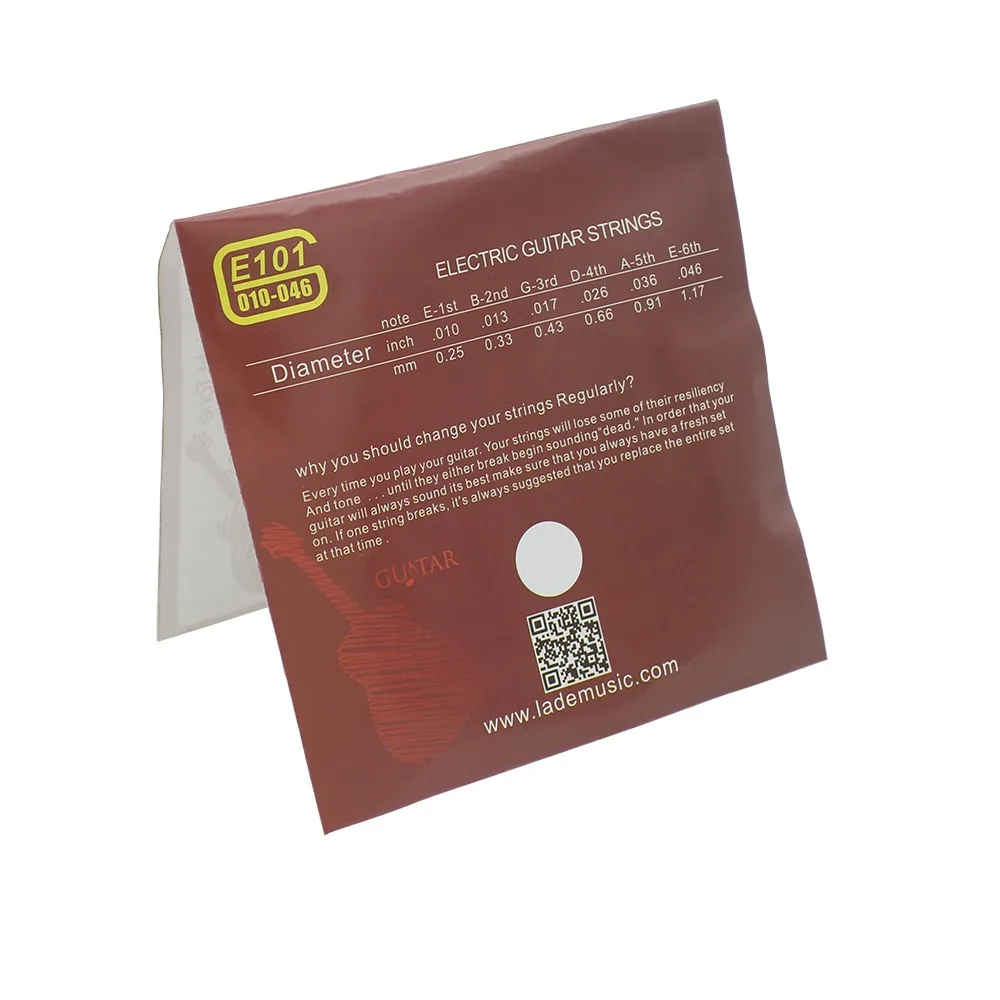 2 Sets-Electric Guitar Strings Nickel Alloy Wound, Bright Tone image indicator(6)